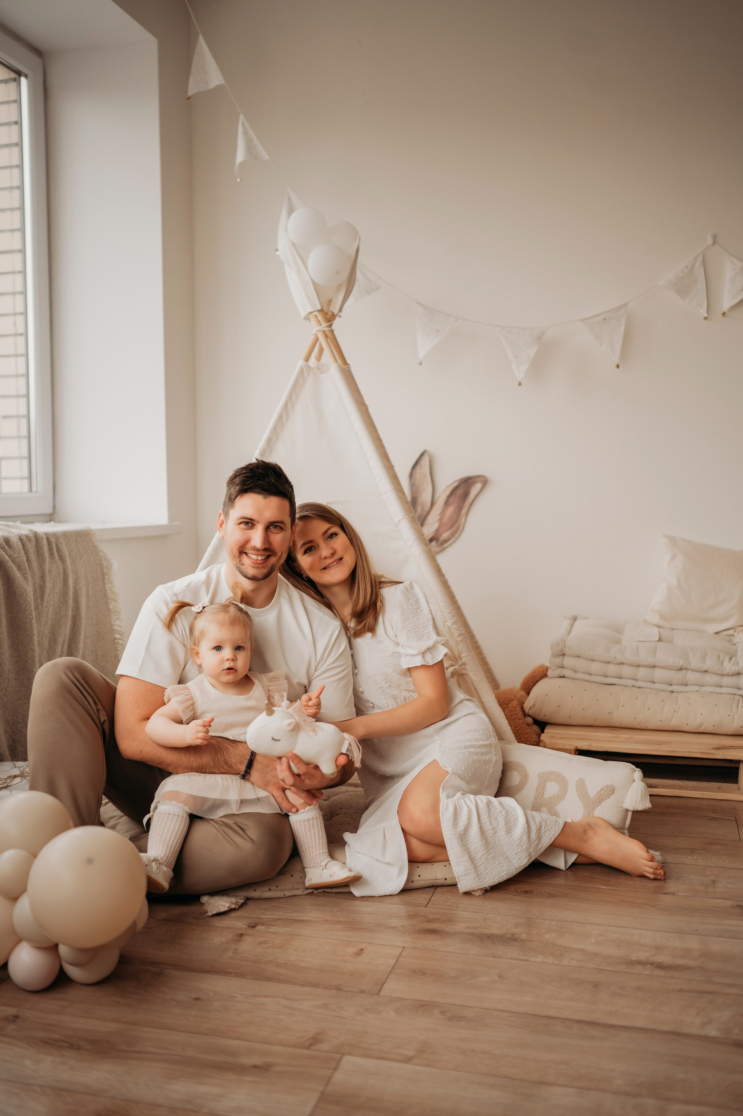 Годик Веронике. Дьяконова Валерия семейный и детский фотограф в Санкт-Петербурге