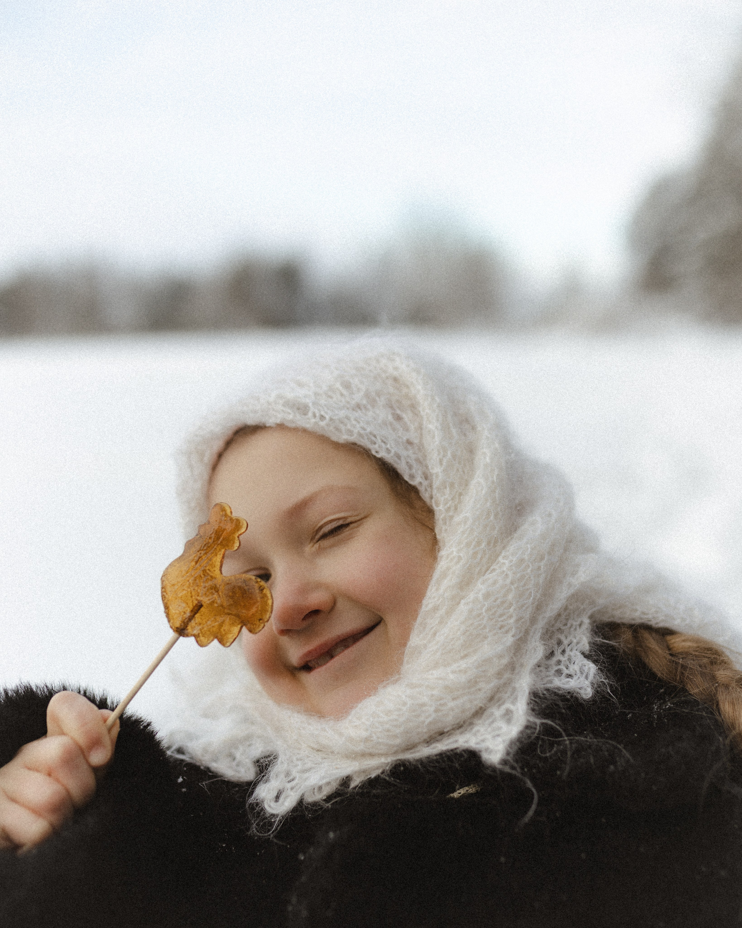 Зима не холодная, когда рядом свои. Семейный фотограф в Москве Алина Савченко