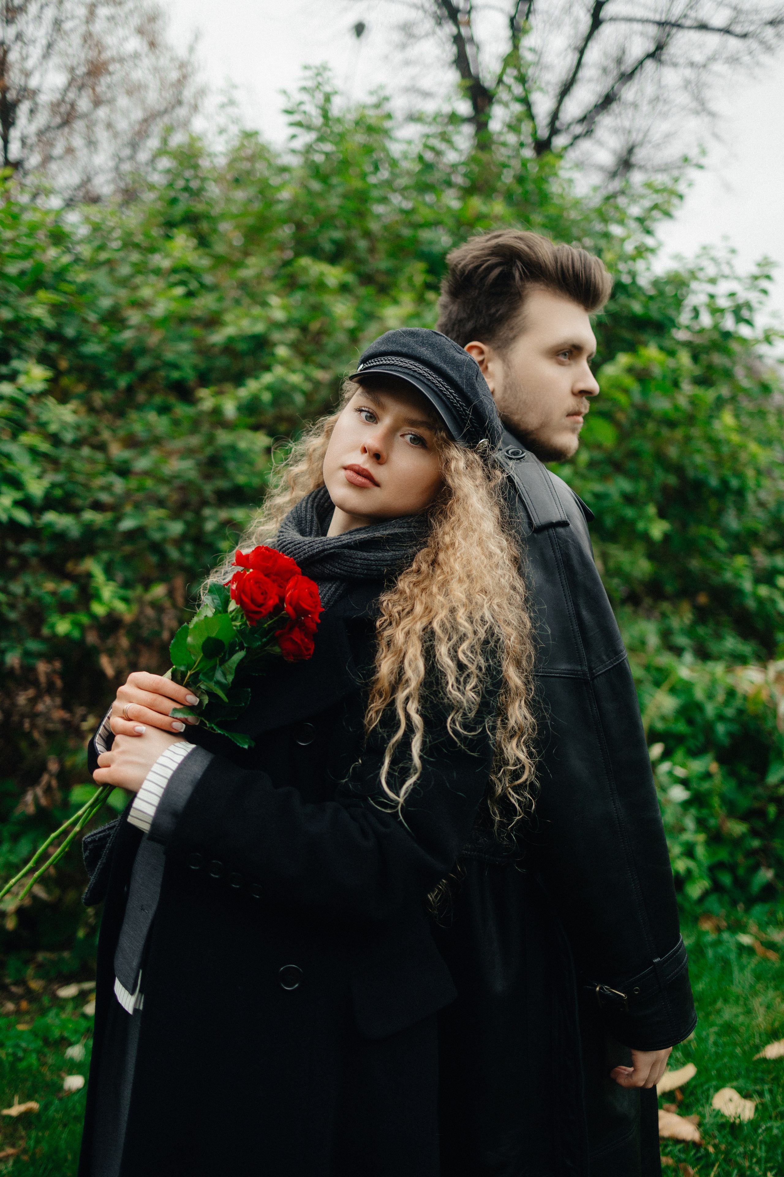 Тим и Кристина, проогулка в парке Горького. Свадебный и портретный фотограф в Москве Кристина Золотова