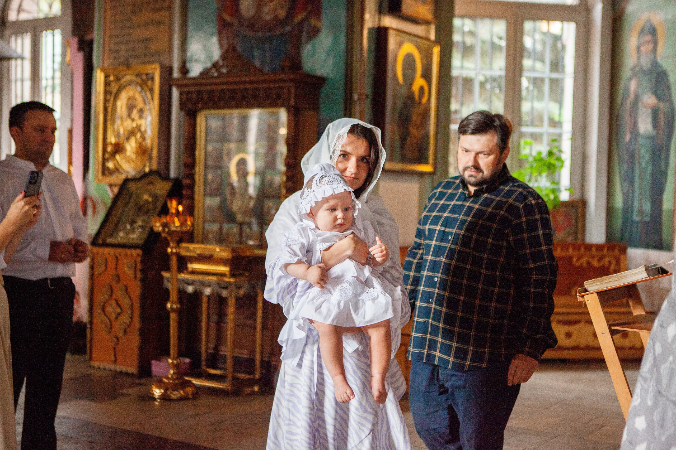 Крещение Дарьи. Фотограф Ольга Ефремова