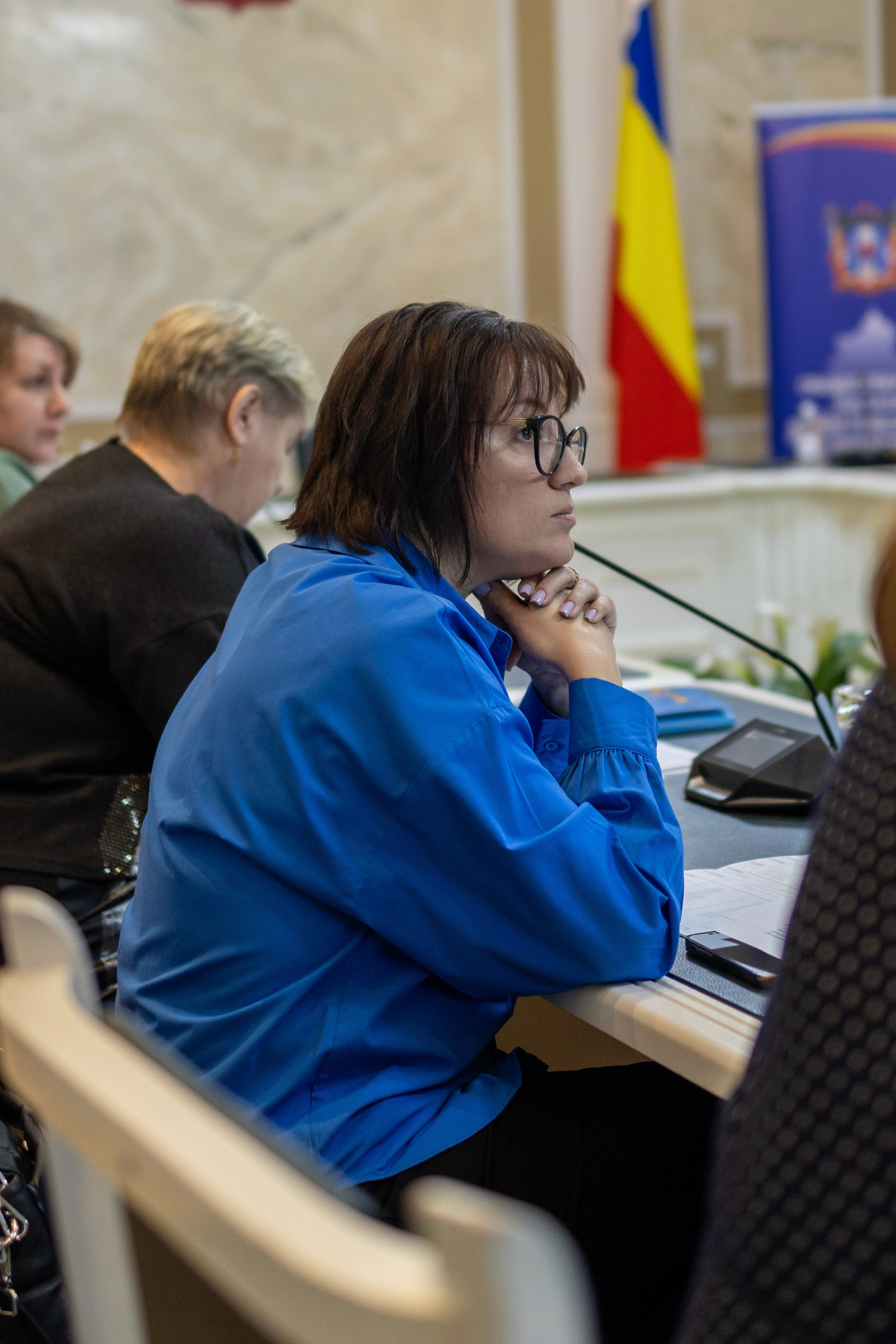 Круглый стол в Общественной палате Ростовской области по теме Поддержка женщин живущих с ВИЧ в Ростовской области. Фотограф Гриша Марвин