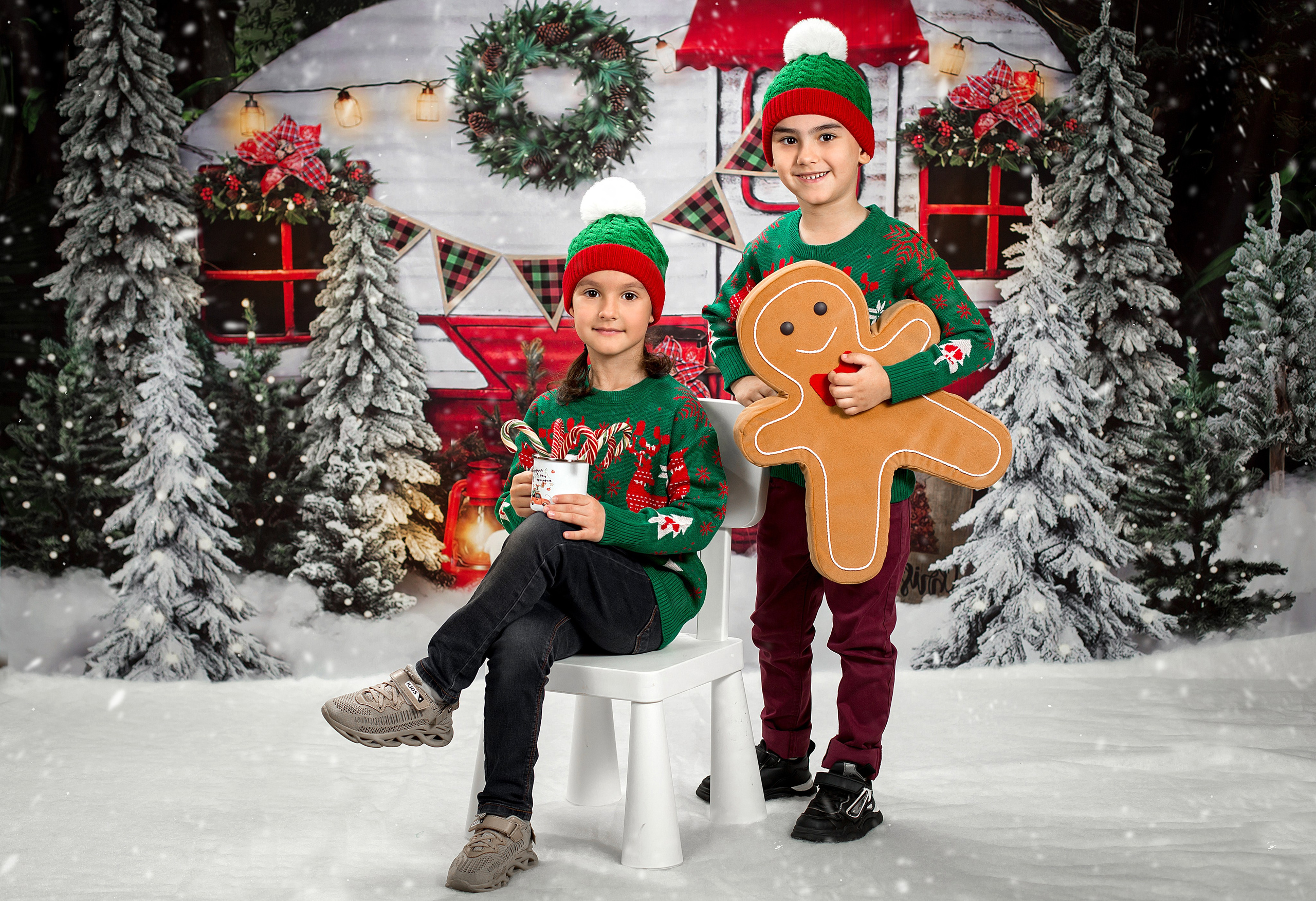 Новогодний фотопроект  «Пряник». Фотостудия «Юла»