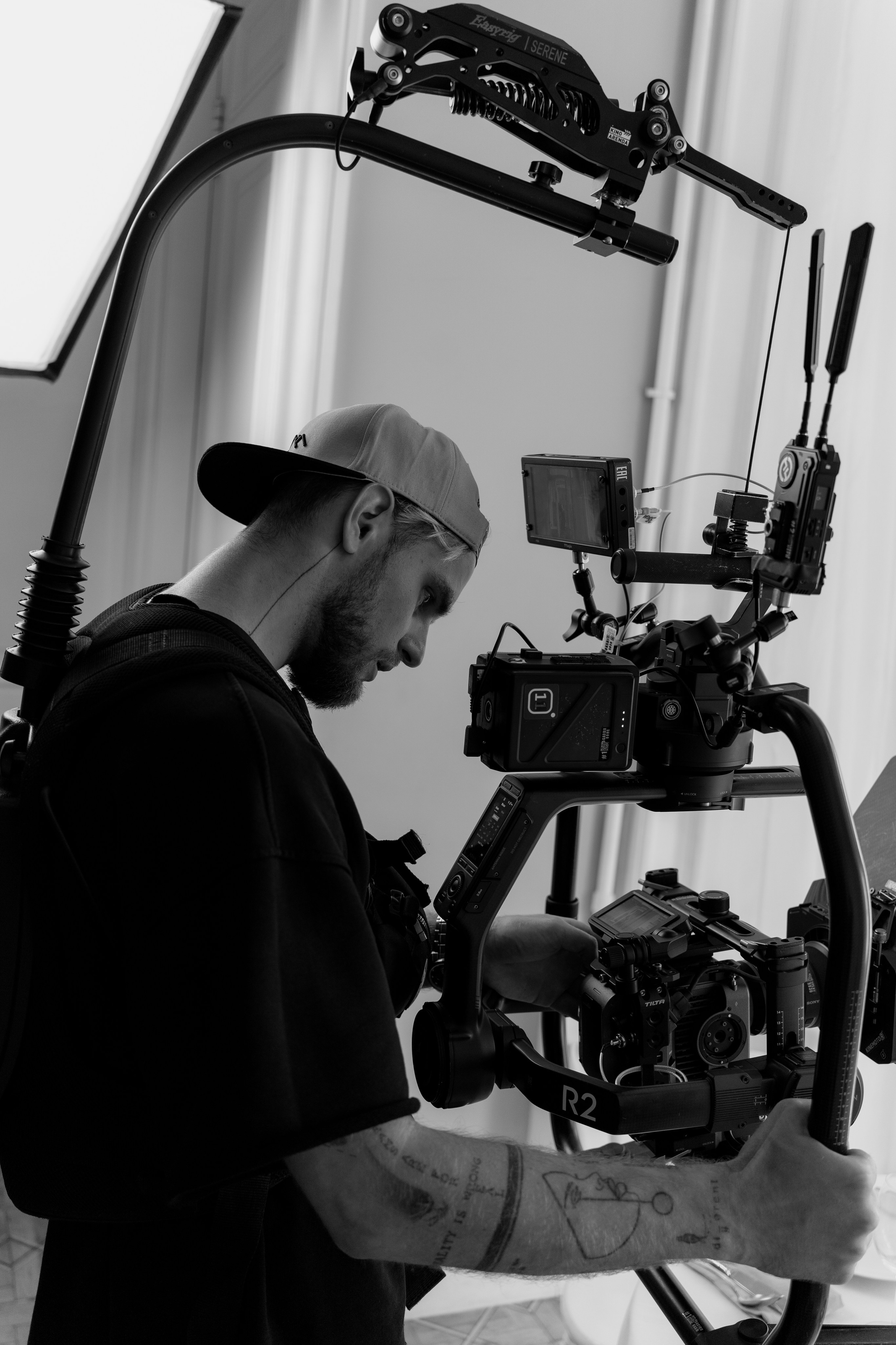 Съемки клипа. Портретный фотограф в Санкт-Петербурге Филатов Максим