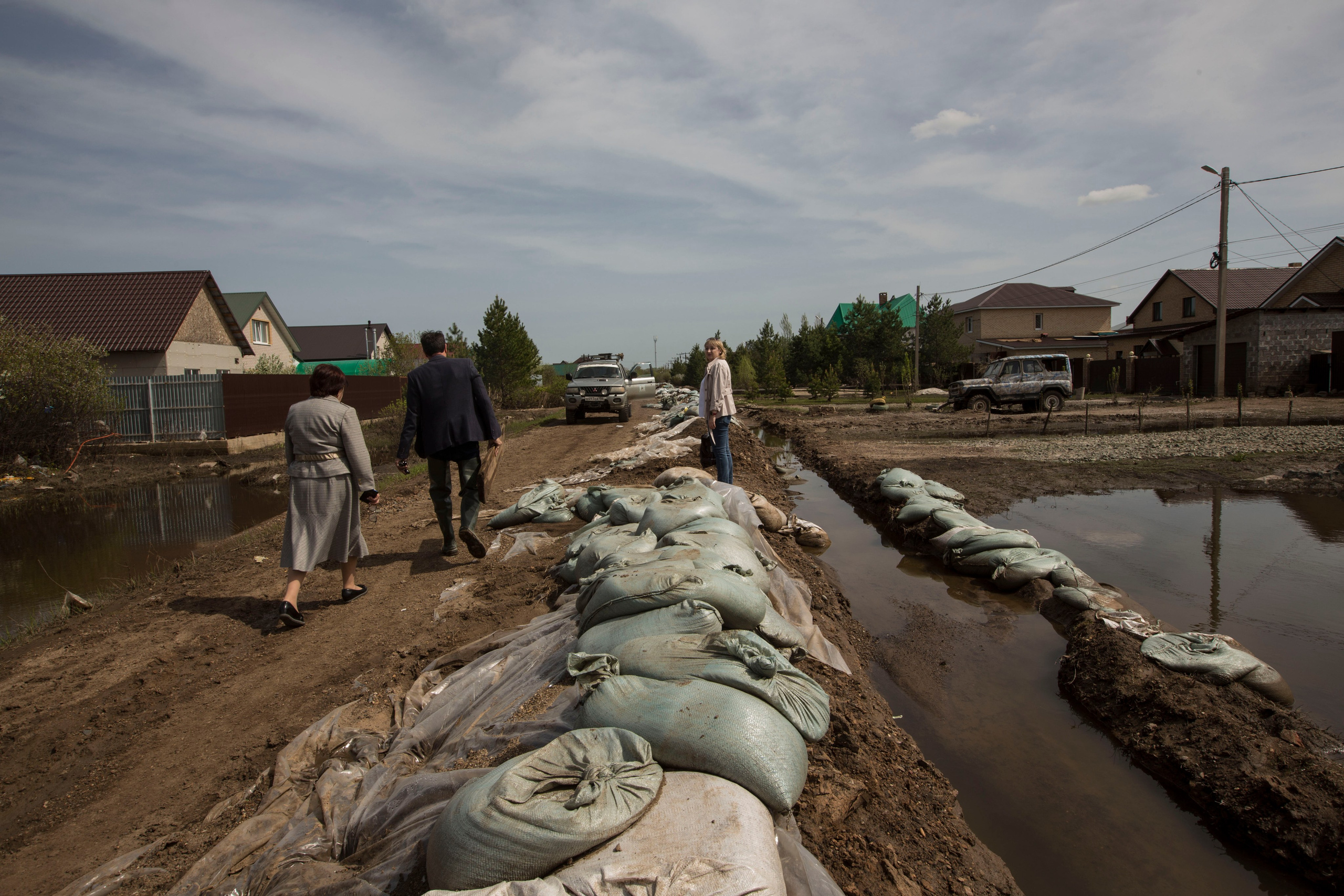 Наводнение в Оренбургской области. Фотограф Анна Барне