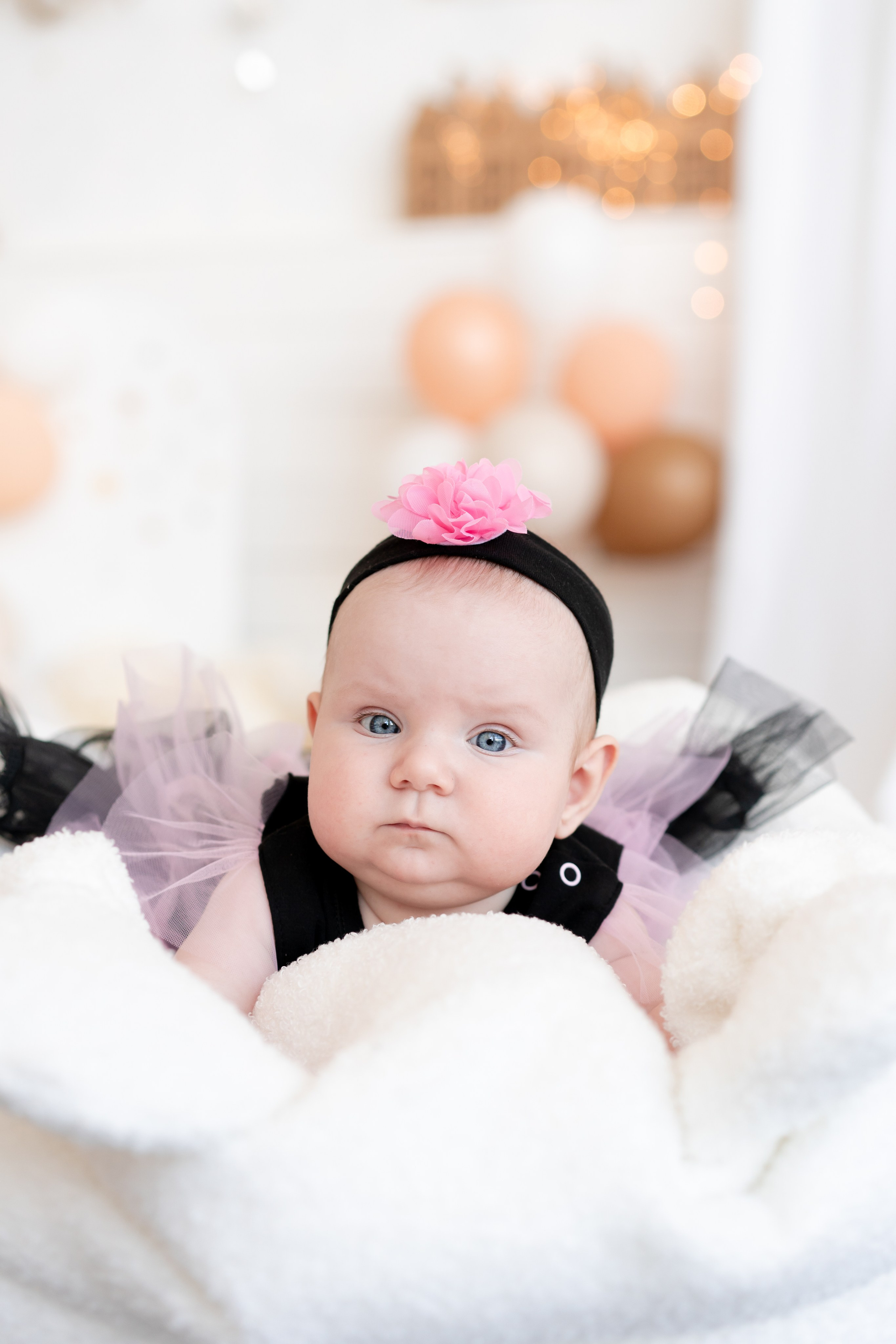 Юле 4 месяца!. Детская, семейная фотостудия в Санкт-Петербурге