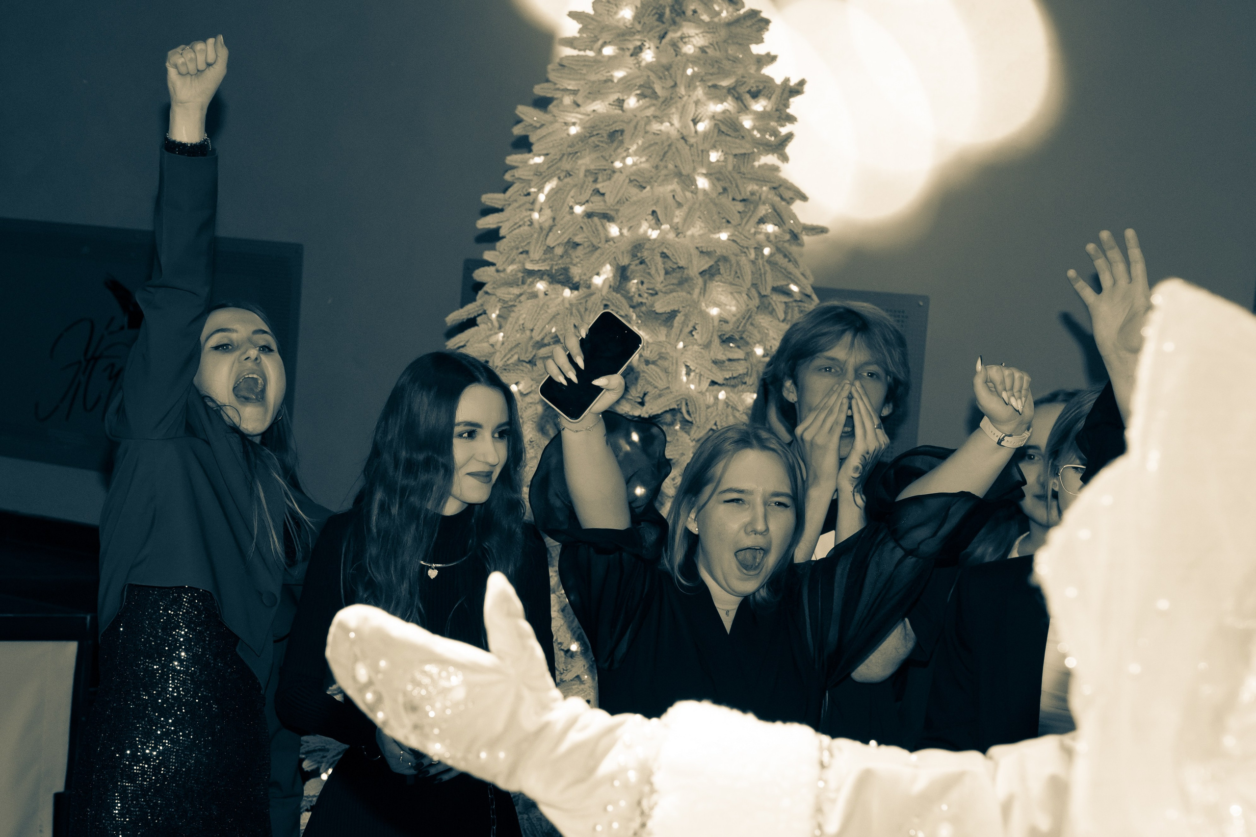 Новогодний корпоратив Альфа-Банк, ресторан Журавли