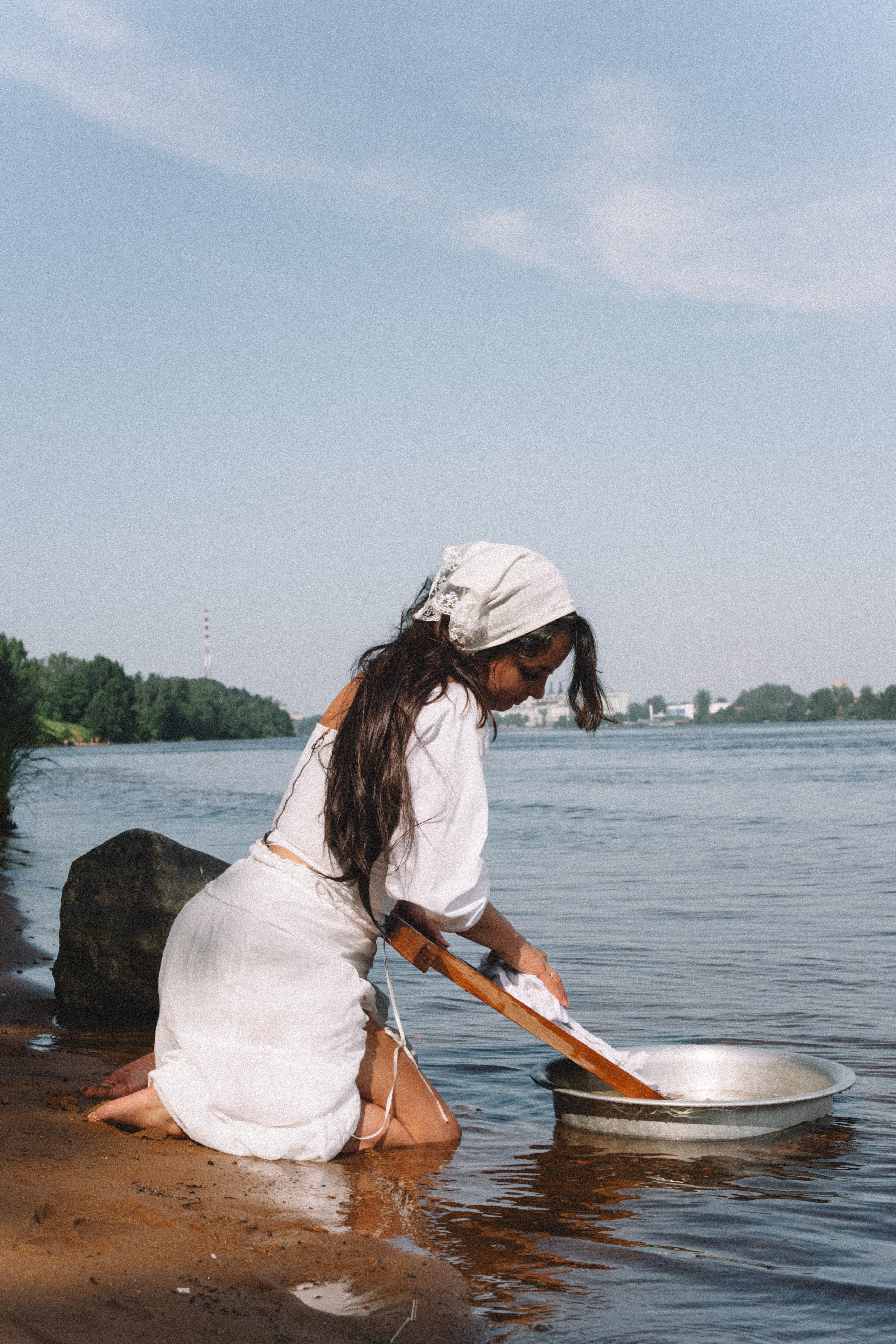 СТИРКА НА РЕКЕ. Профессиональный фотограф, Санкт-Петербург — Виктория Богомолова