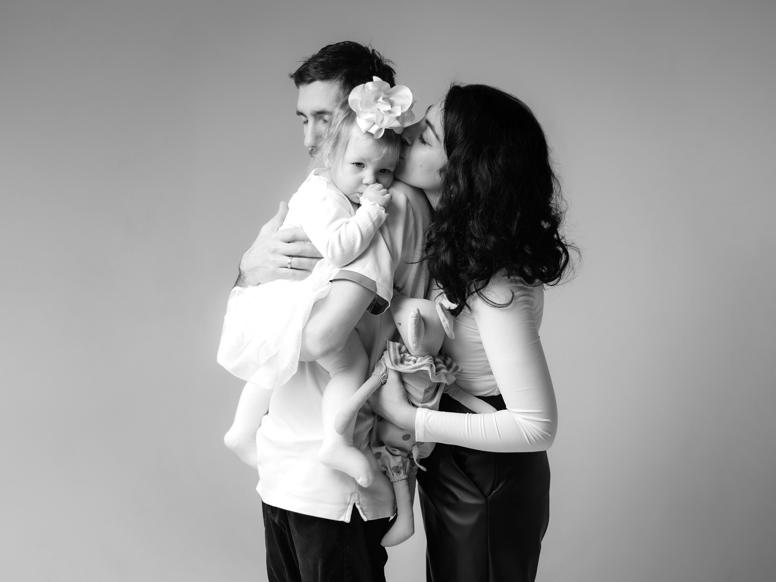 Семейная съемка на циклораме. Анна, фотограф Москва, Зеленоград