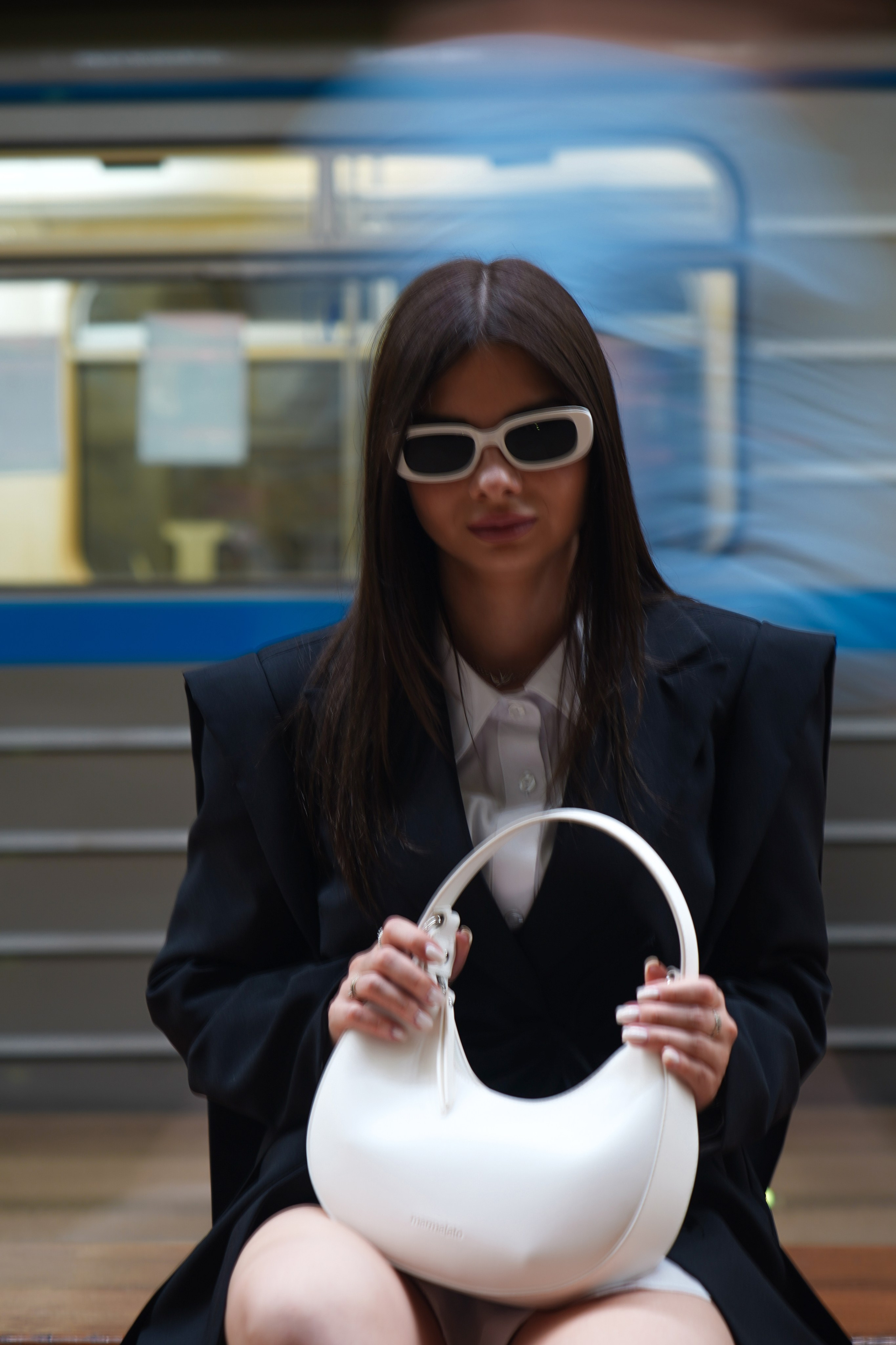 Фотосессия в метро. Анна, фотограф Москва, Зеленоград