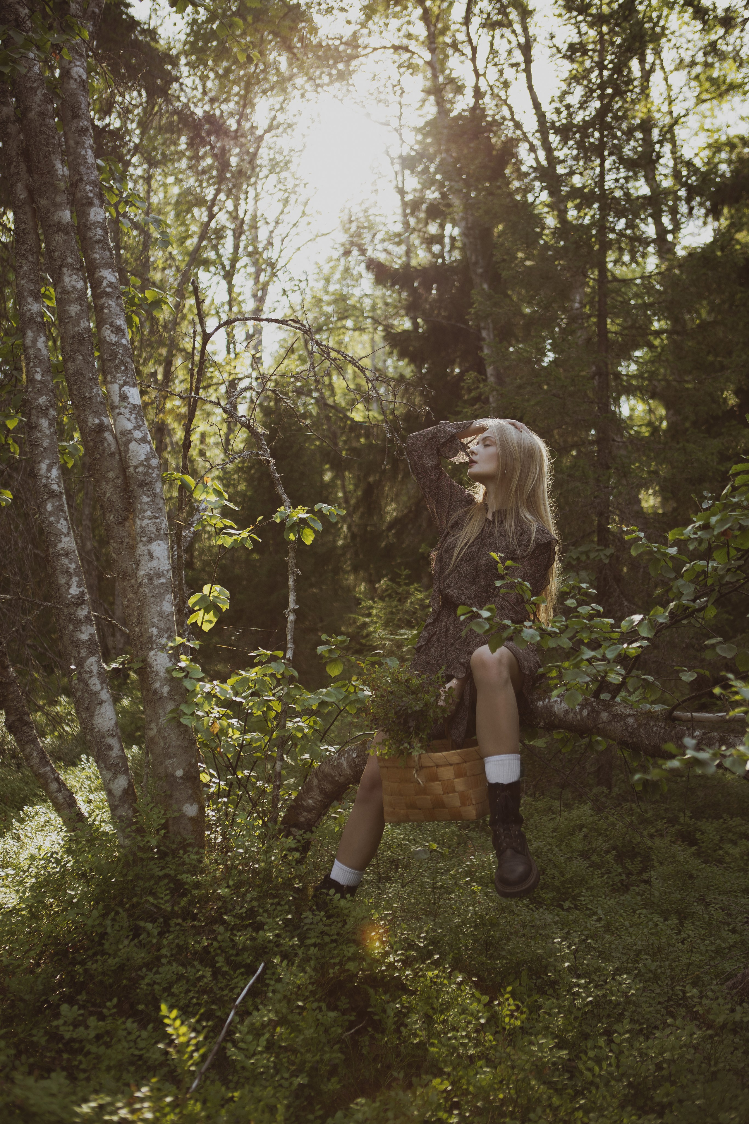 Семейная фотосессия в лесу. Фотограф в Москве Таша Логинова