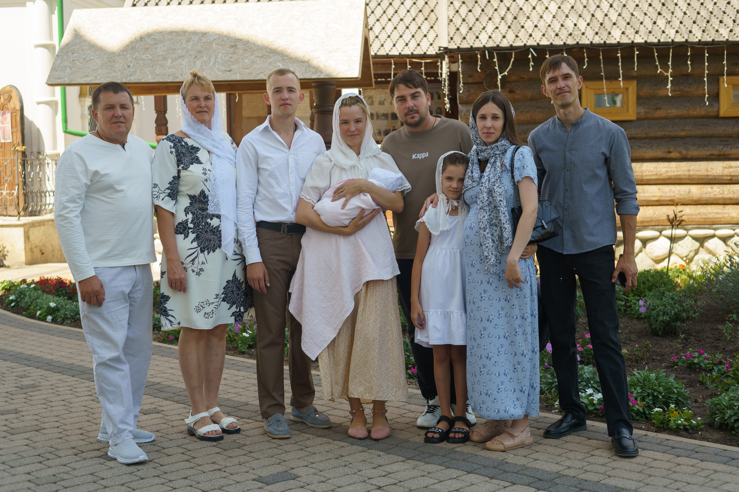 Крещение Виктории, ст. Кавказская. Семейный и детский фотограф в Гулькевичи, Кропоткине