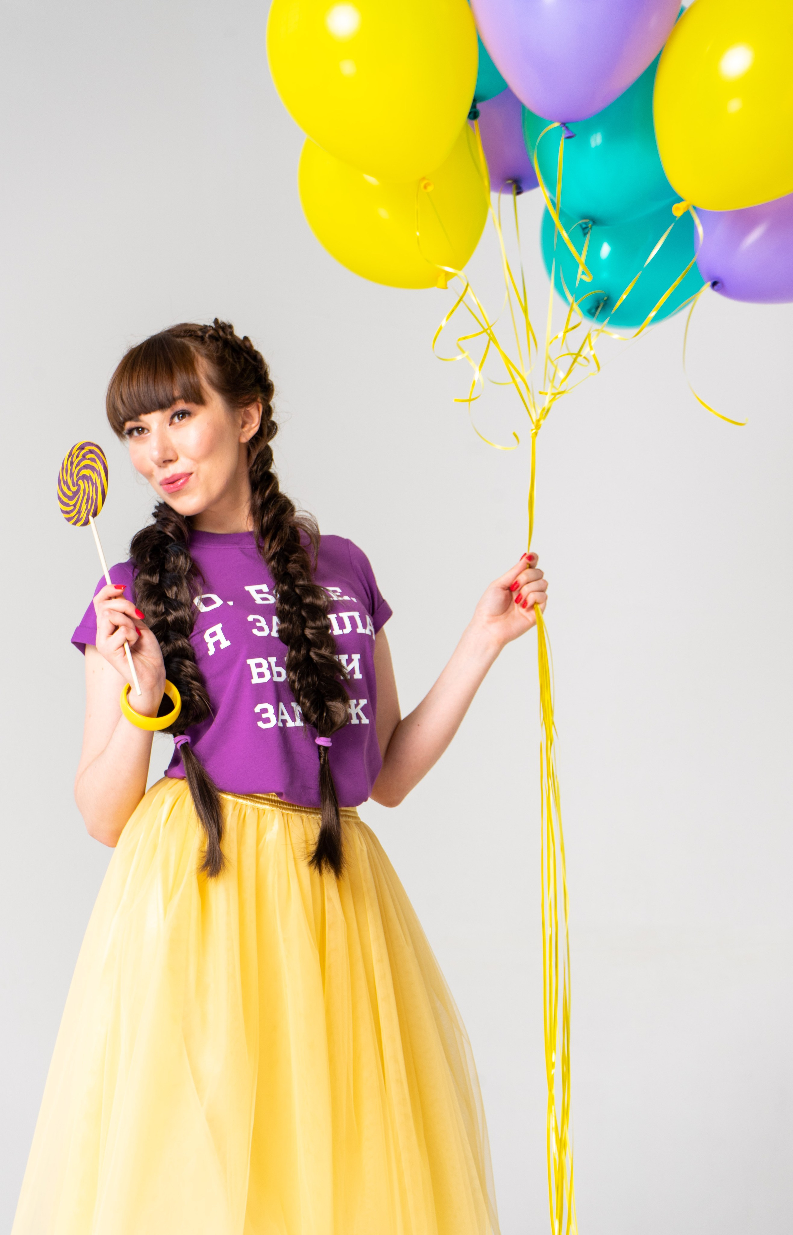 День Рождения фотосессия на циклорамме. Фотограф Екатеринбург Кокшарова Александра