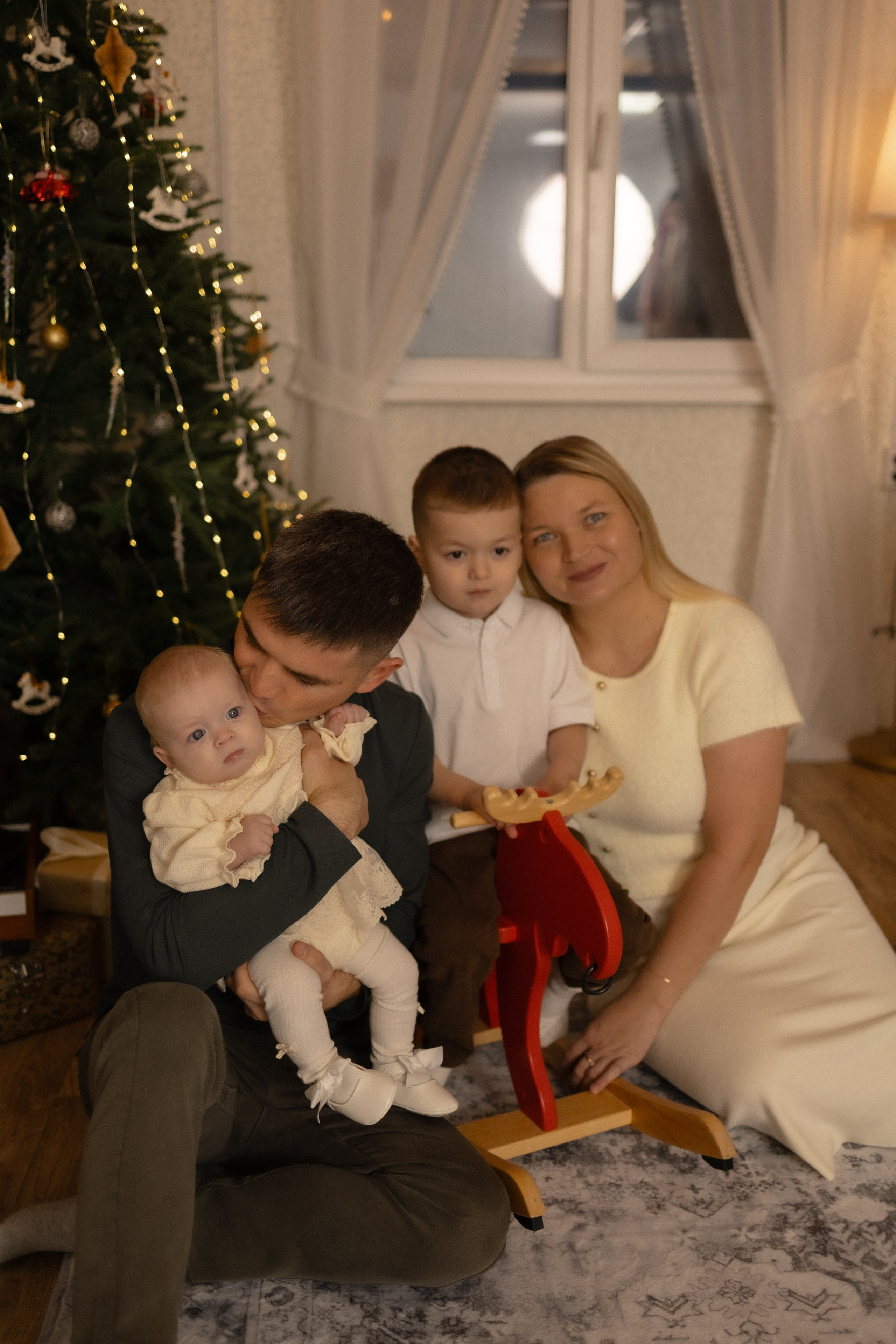 Семейная новогодняя. Фотограф Татьяна Семенова