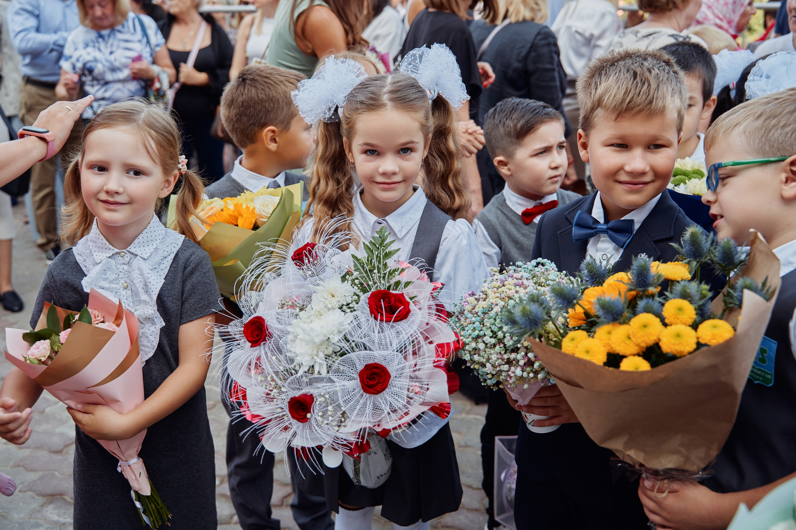 1 сентября 1Ж класс. Фотограф Москва Арина Клокова