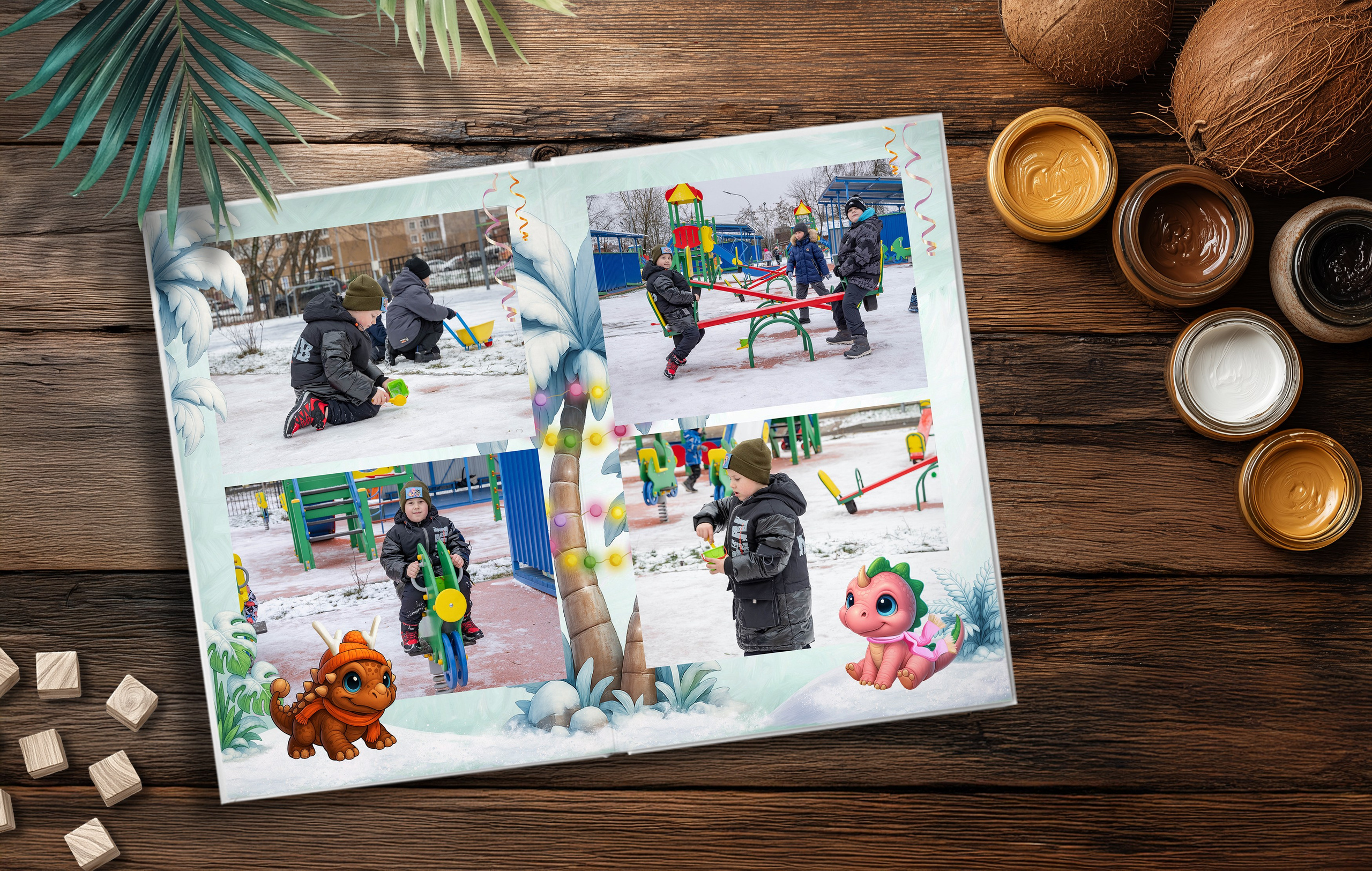 Дизайн «Дино». Выпускные альбомы в Подольске Москве и МО