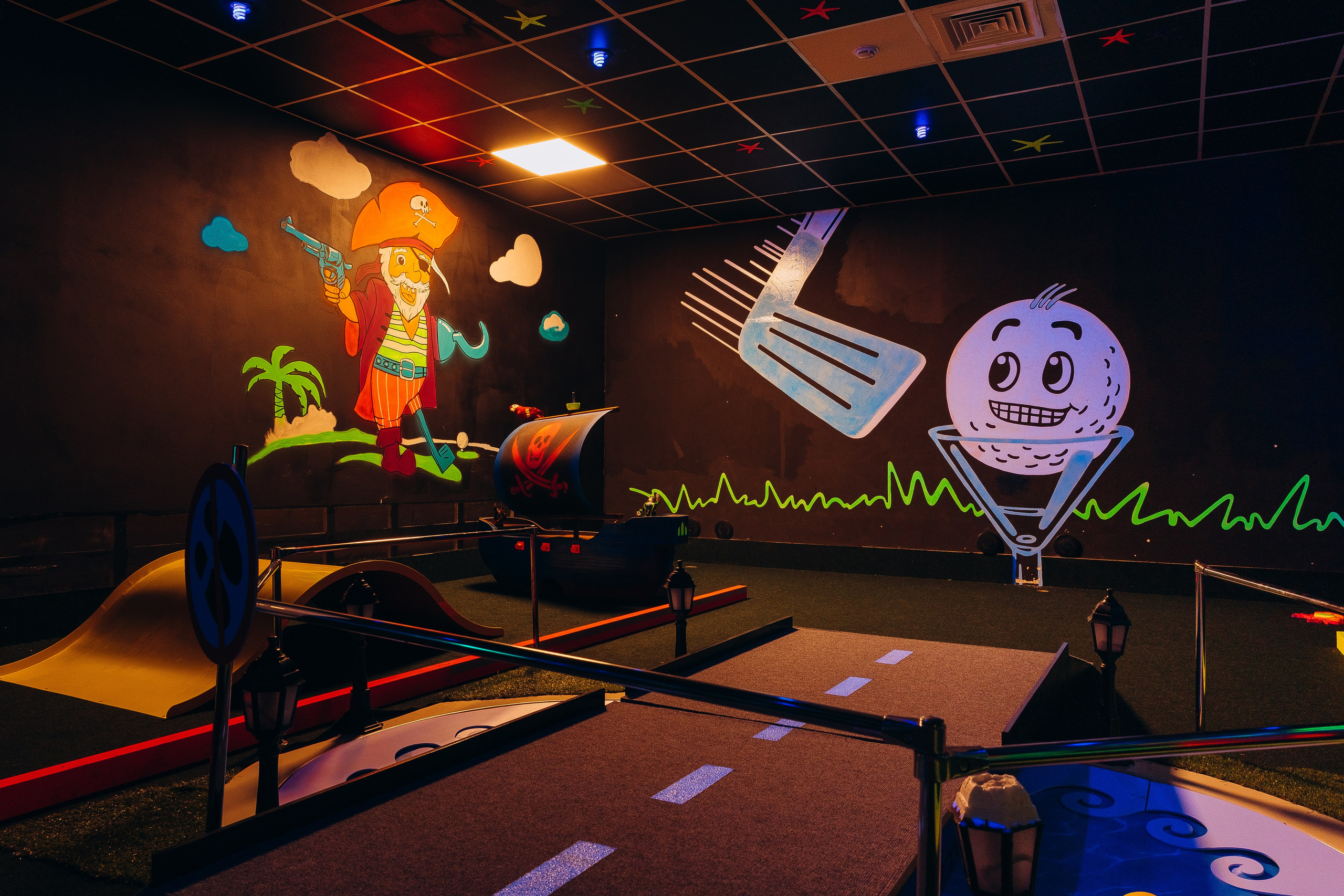 Мини-гольф центр «Огогольф». Свадебный фотограф Пенза