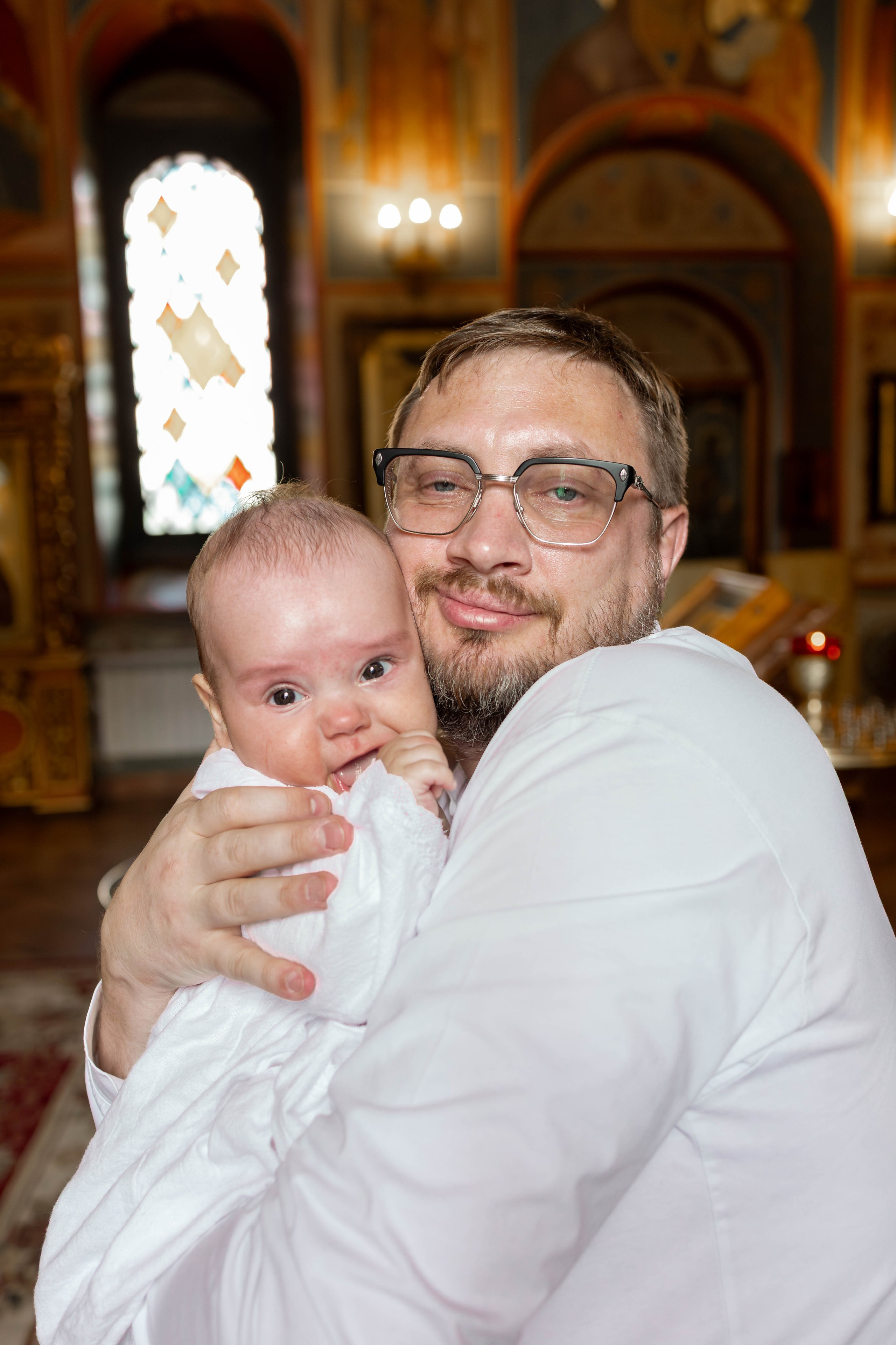 Таинство Крещения Евгения. Фотограф новорождённых Newborn Москва