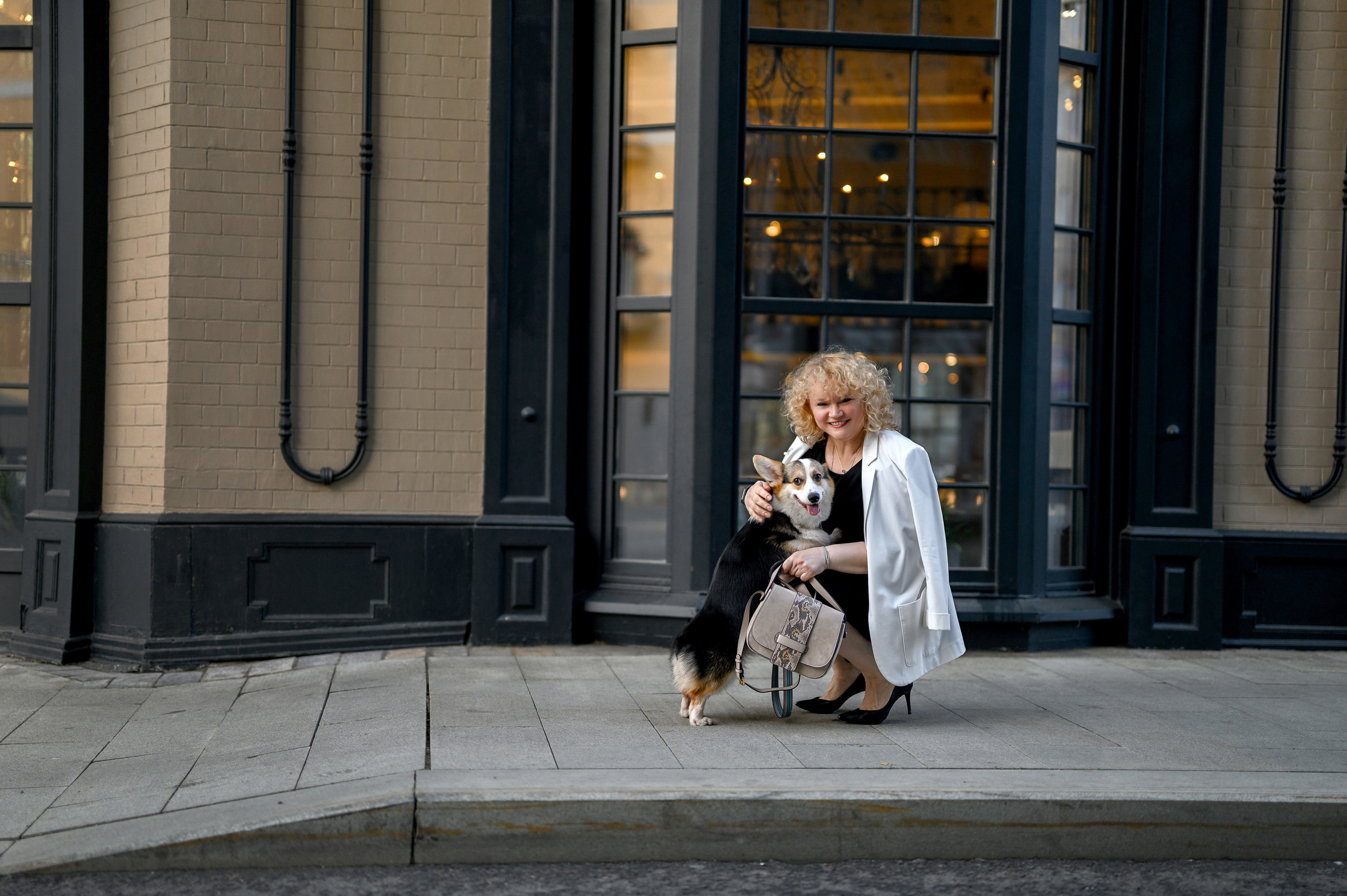 Патриаршие пруды. Фотосессия с Корги. Semerlina.ru