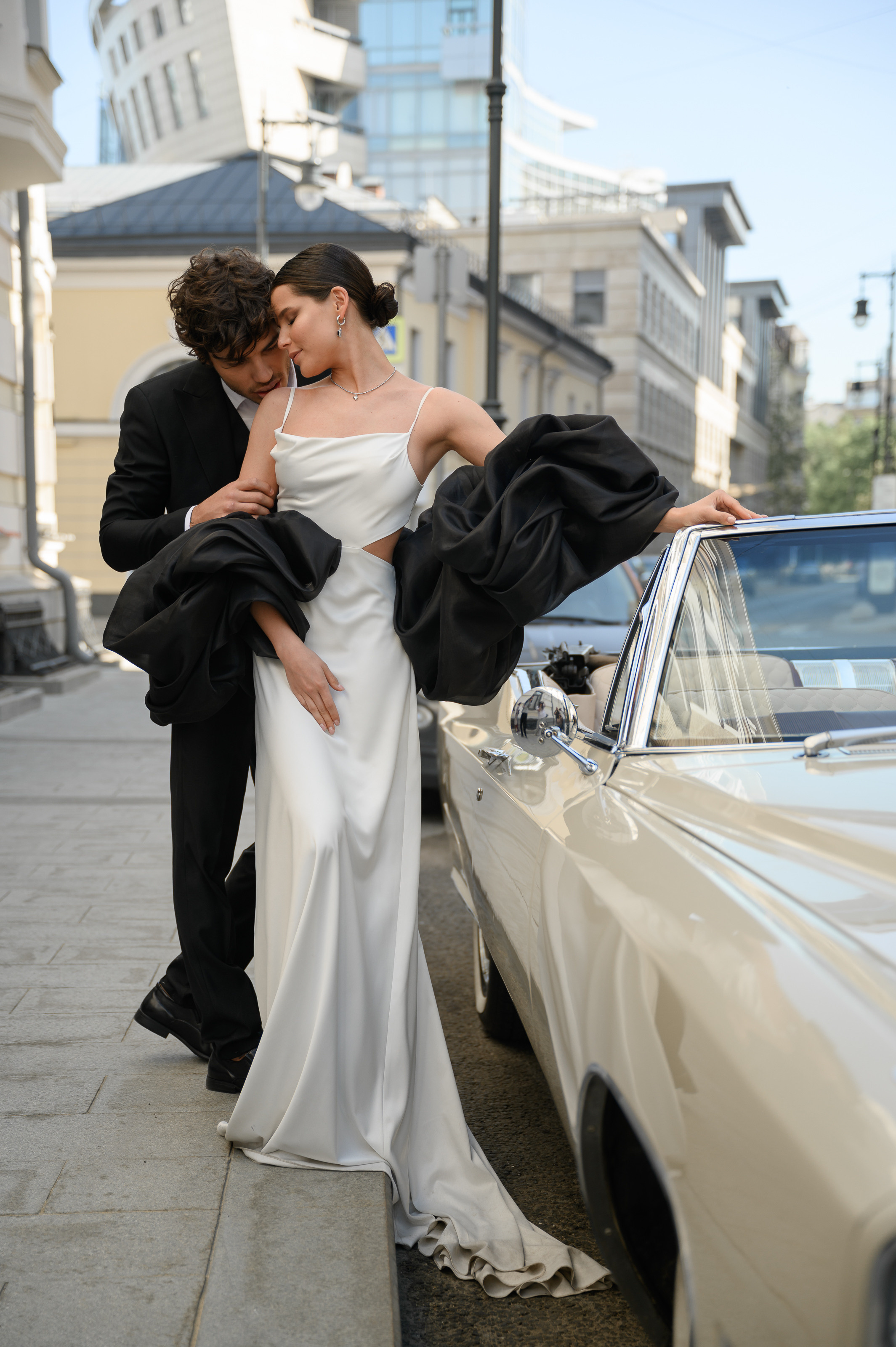 Свадебная прогулка на Патриарших. Semerlina.ru