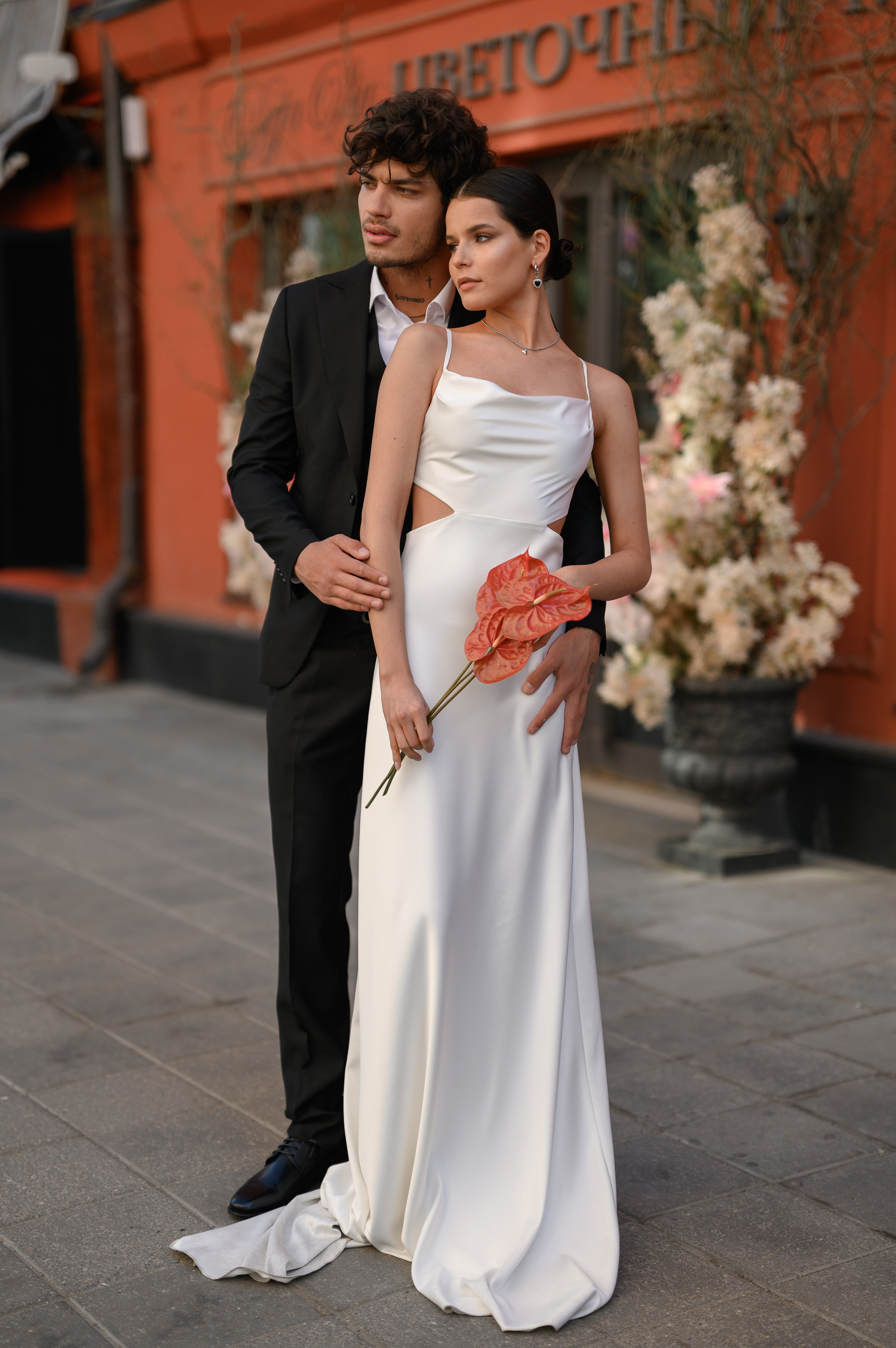 Свадебная прогулка на Патриарших. Semerlina.ru