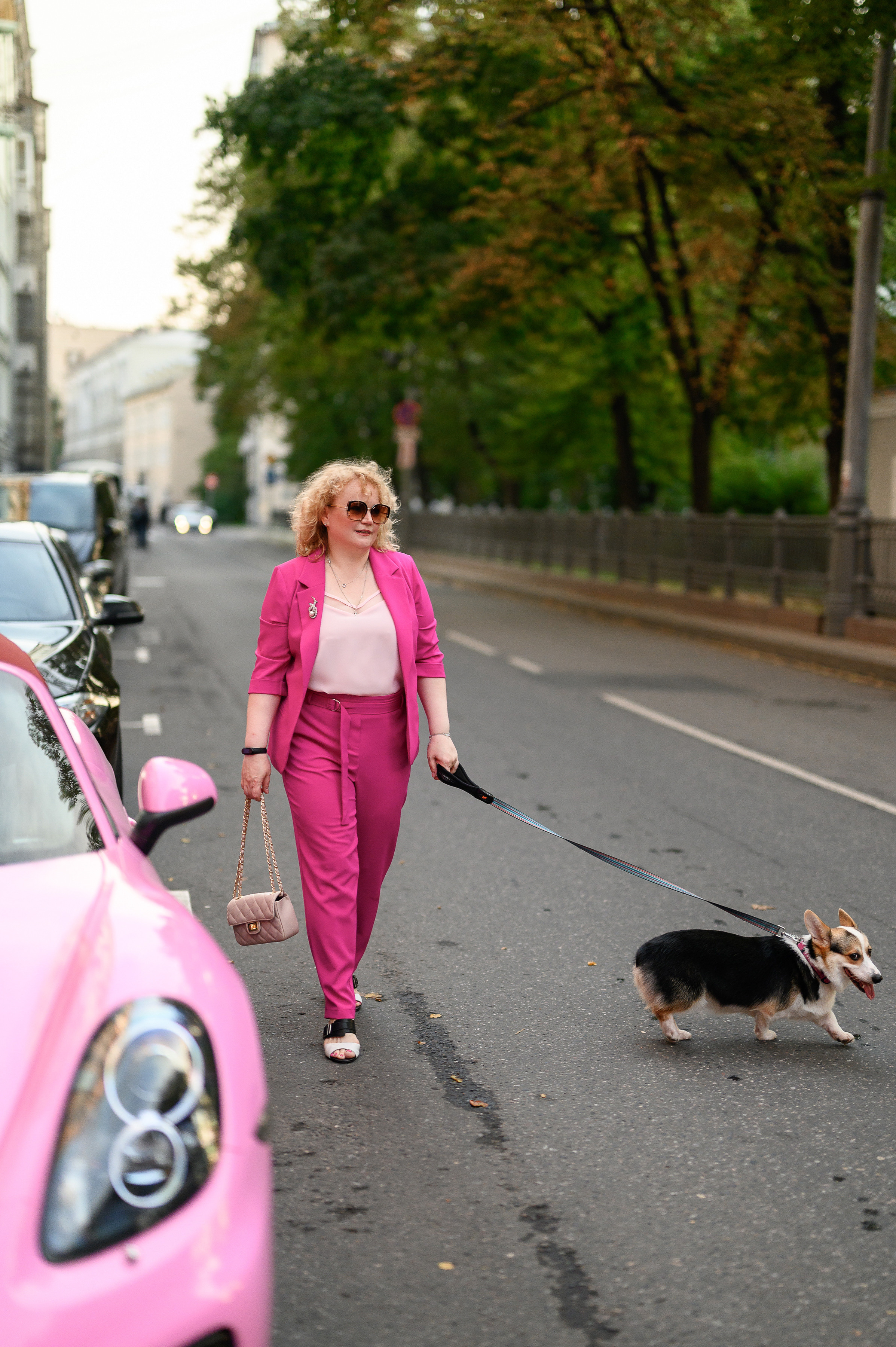 Патриаршие пруды. Фотосессия с Корги. Semerlina.ru