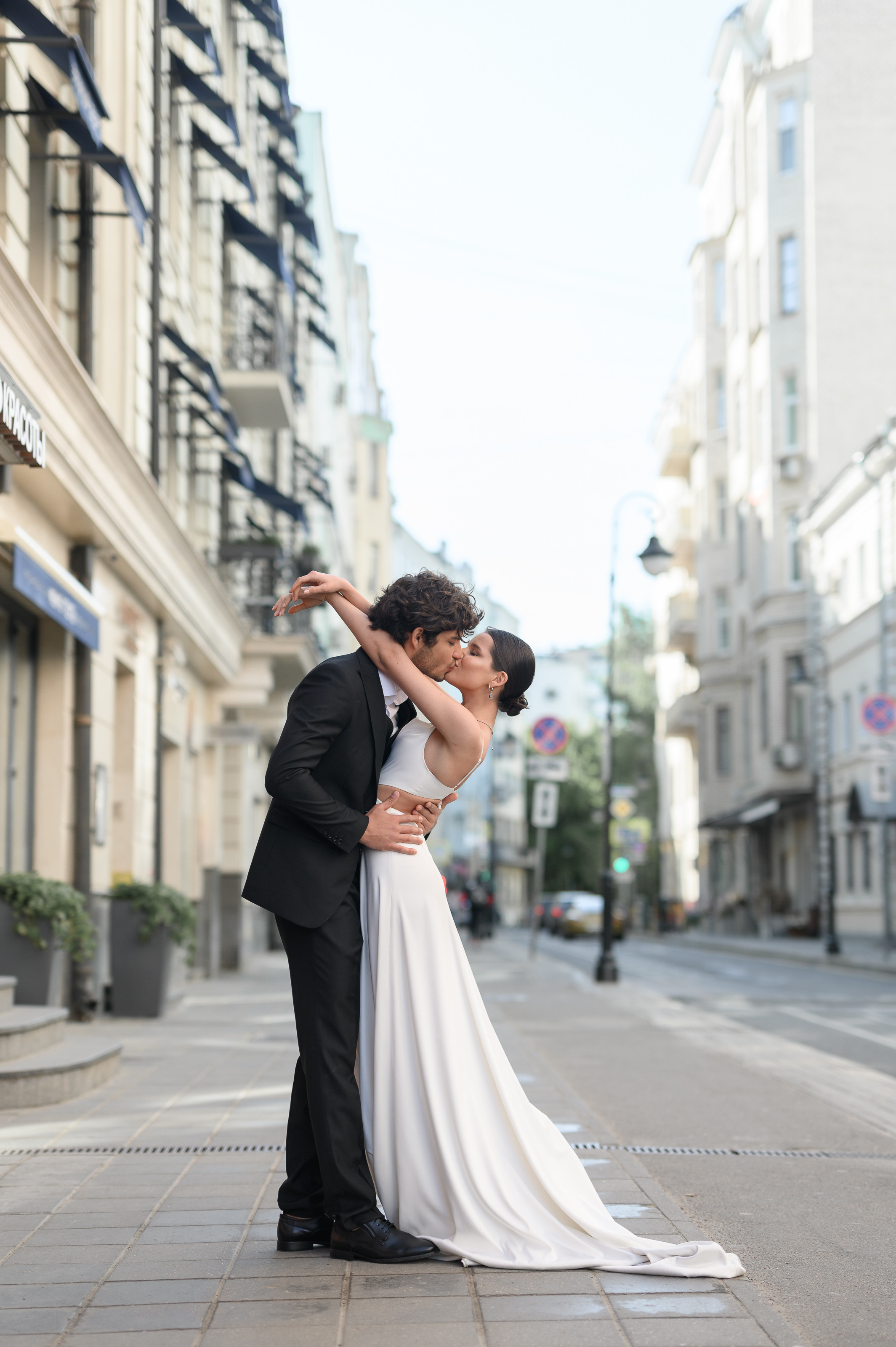 Свадебная прогулка на Патриарших. Semerlina.ru