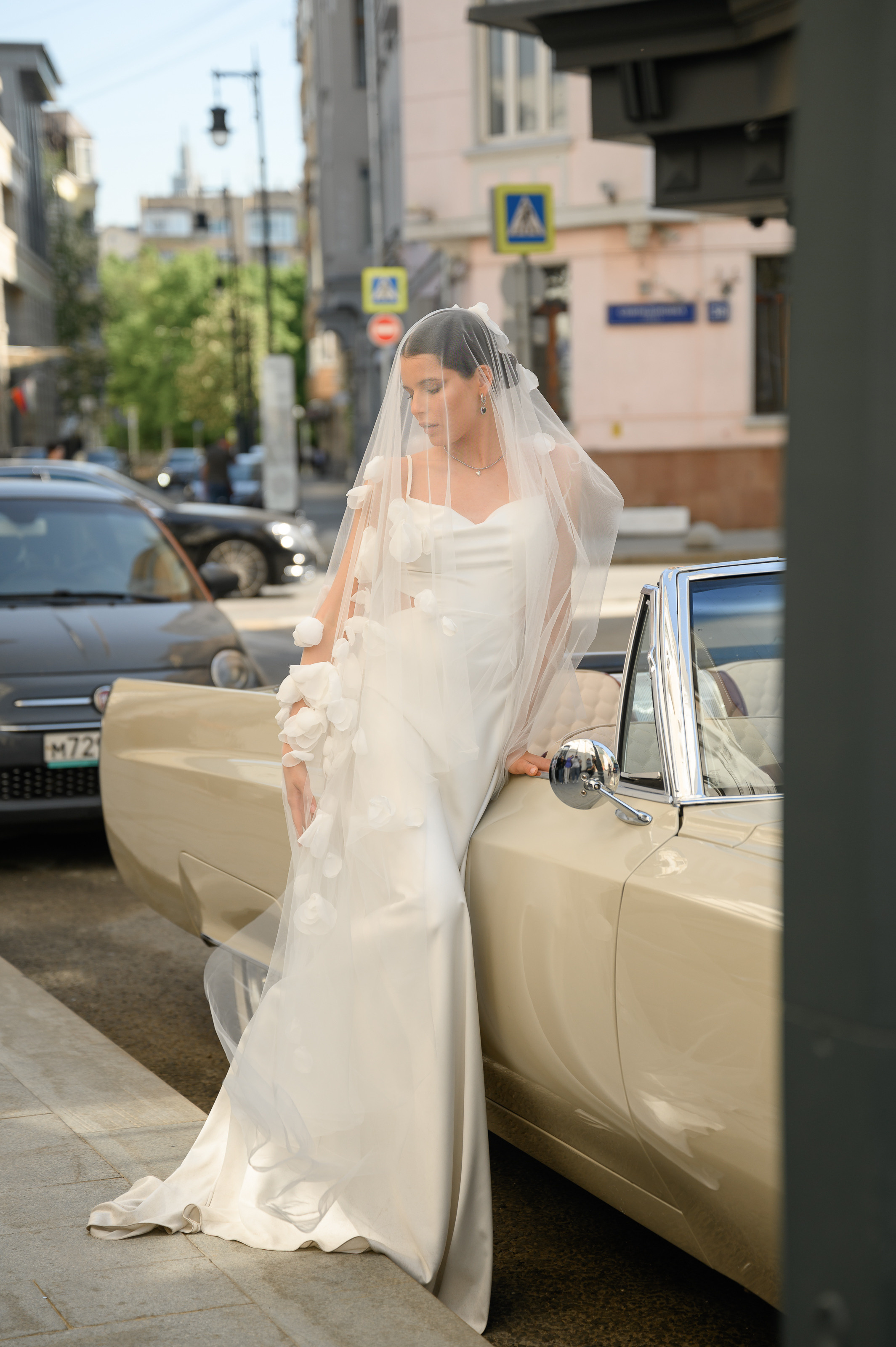 Свадебная прогулка на Патриарших. Semerlina.ru