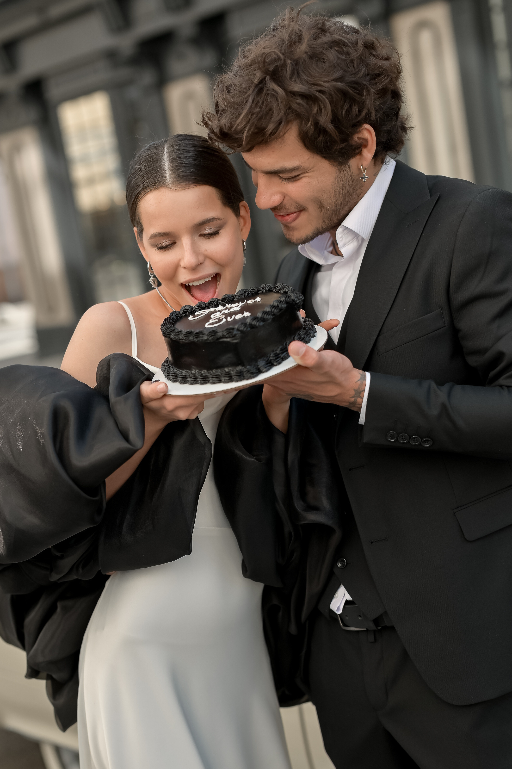 Свадебная прогулка на Патриарших. Semerlina.ru