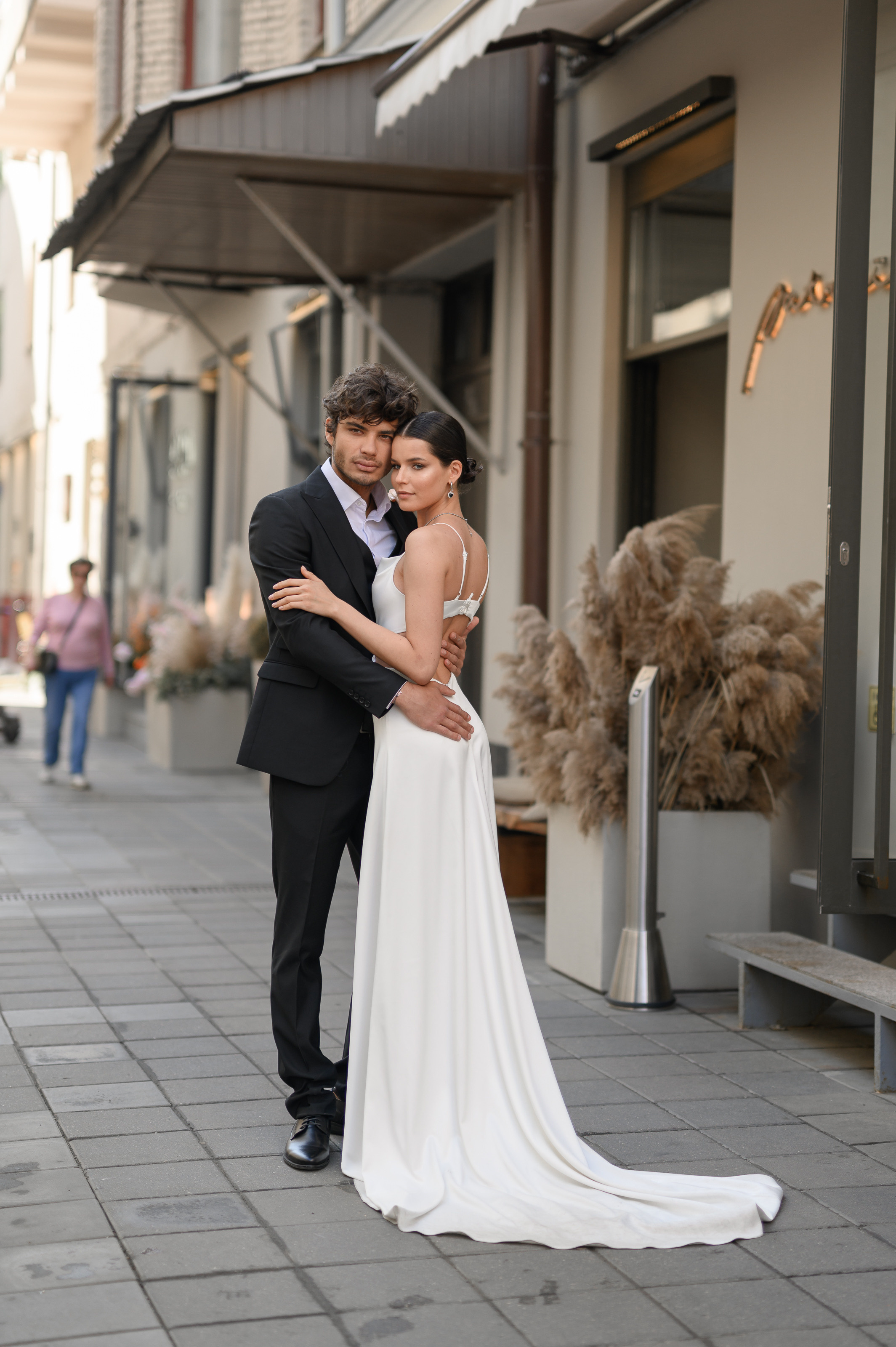 Свадебная прогулка на Патриарших. Semerlina.ru