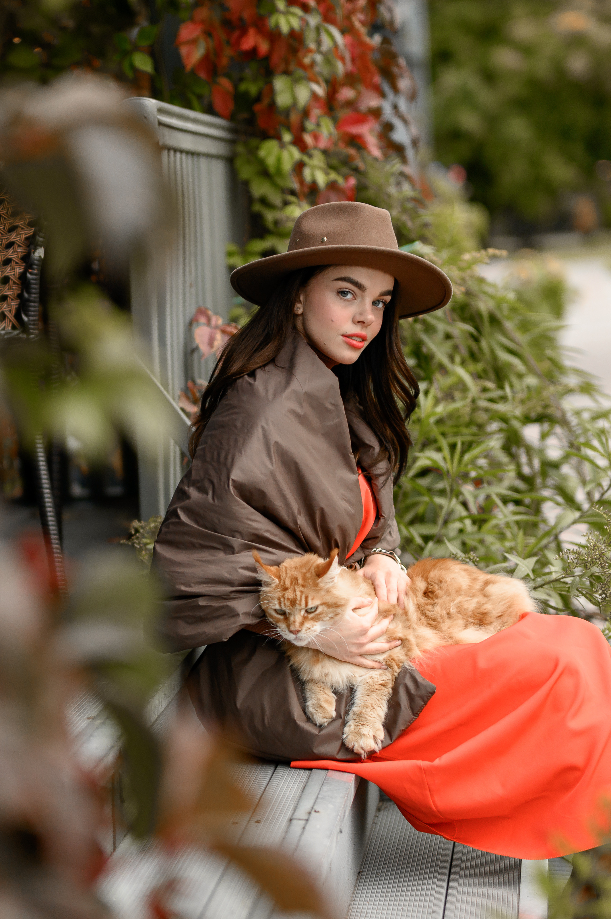 Фотосессия с рыжим котом. Semerlina.ru