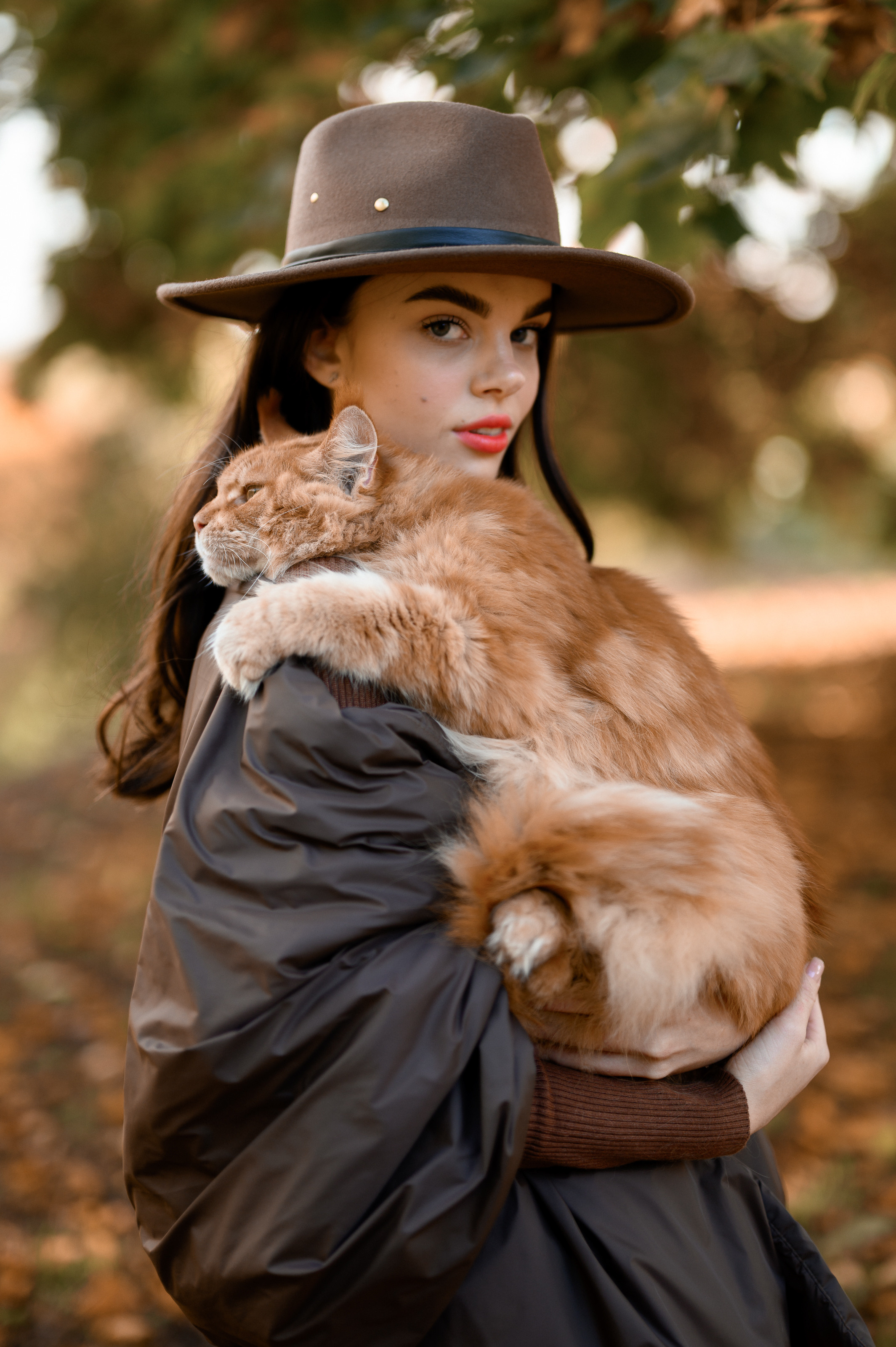 Фотосессия с рыжим котом. Semerlina.ru