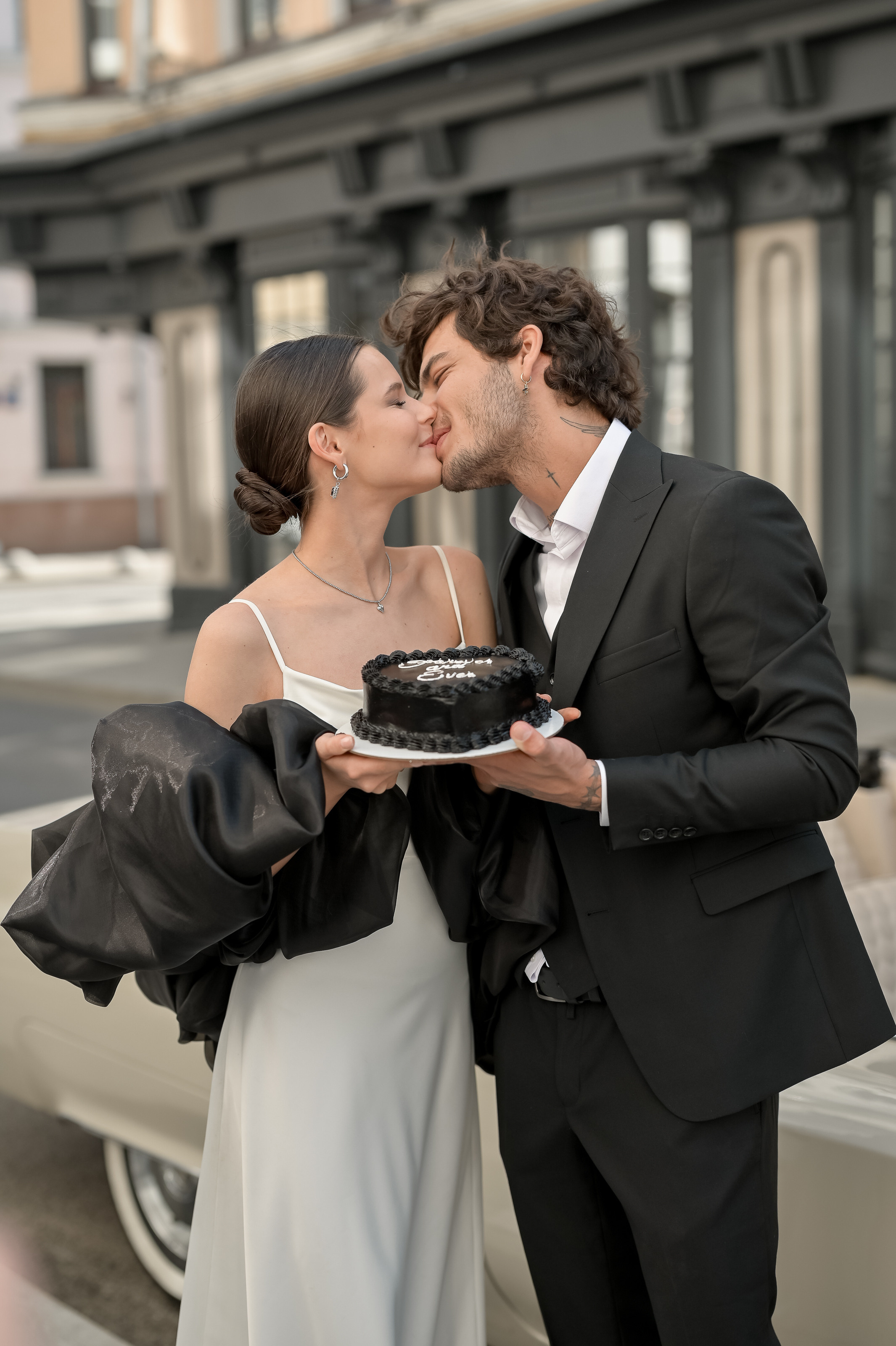 Свадебная прогулка на Патриарших. Semerlina.ru