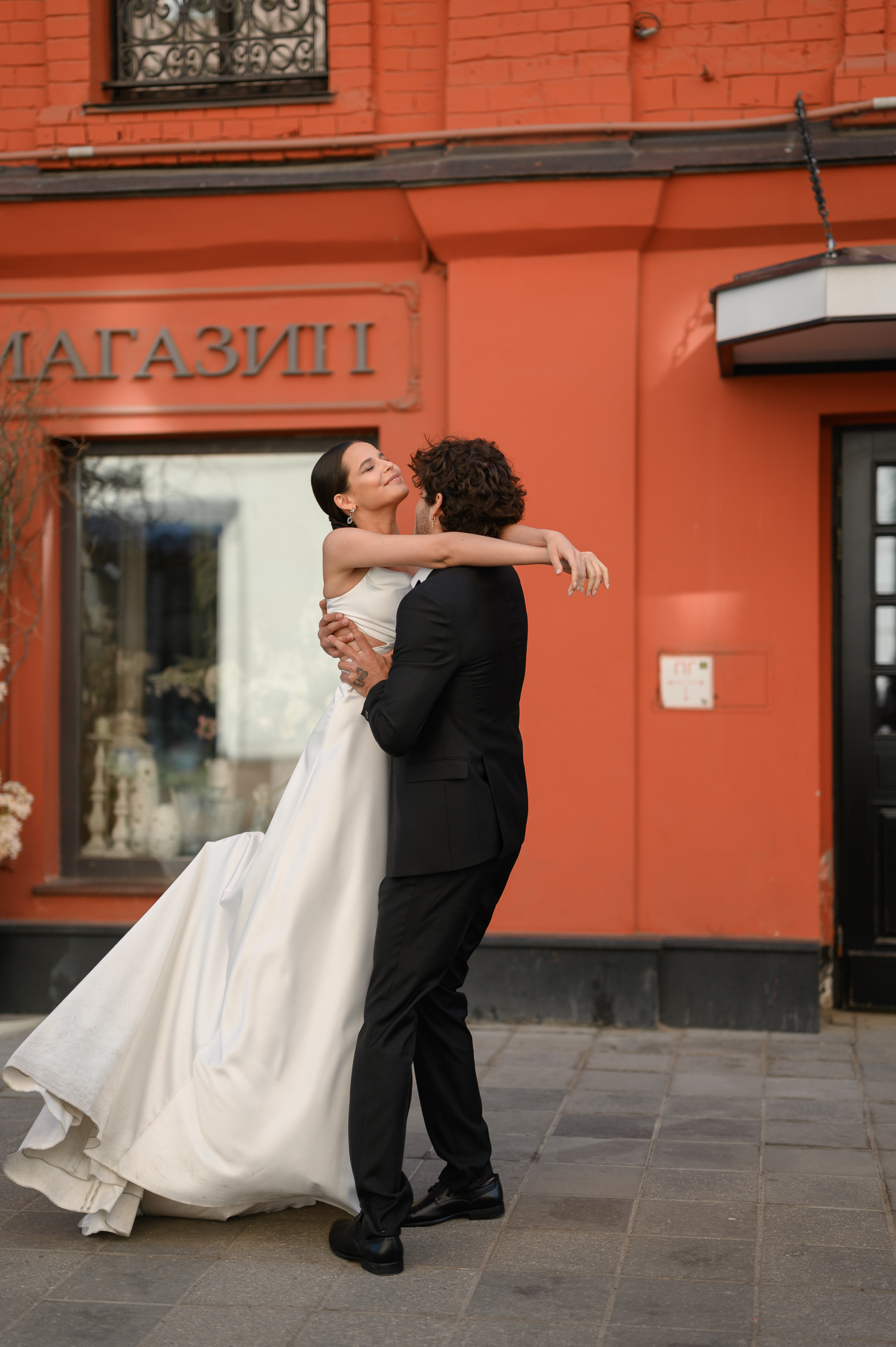 Свадебная прогулка на Патриарших. Semerlina.ru