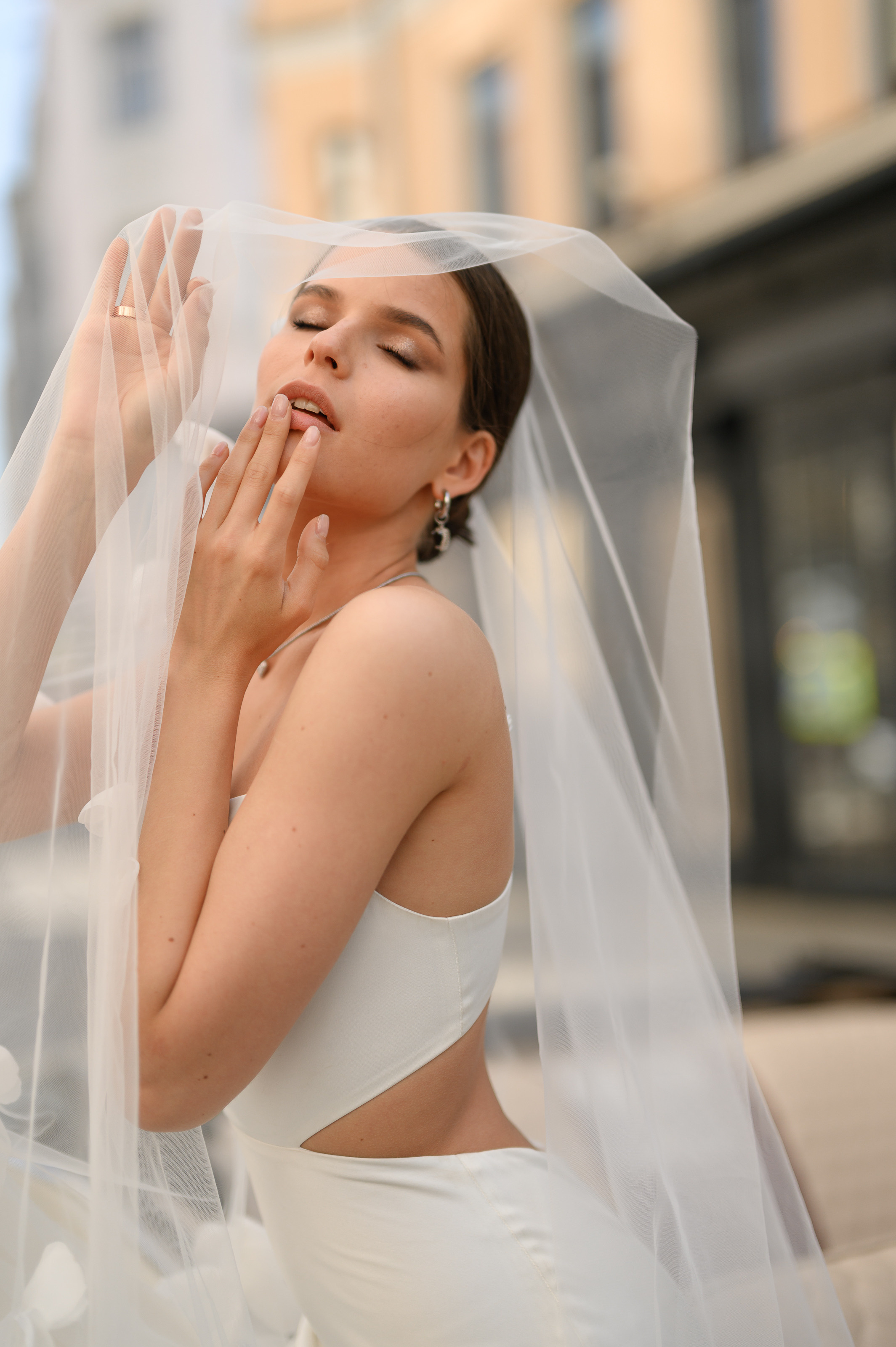 Свадебная прогулка на Патриарших. Semerlina.ru