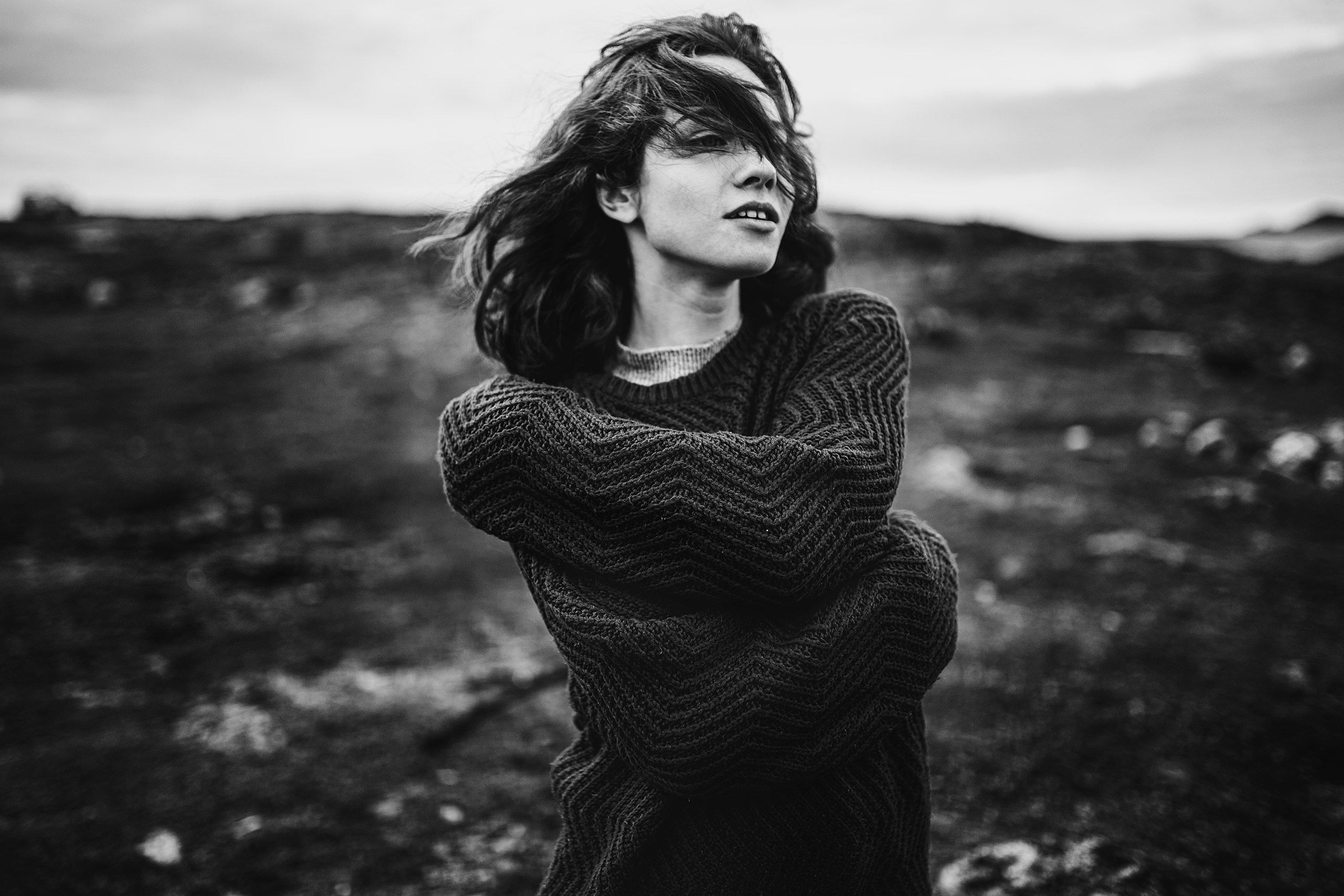 Портреты (чб). Фотохудожник Хельга Йорк