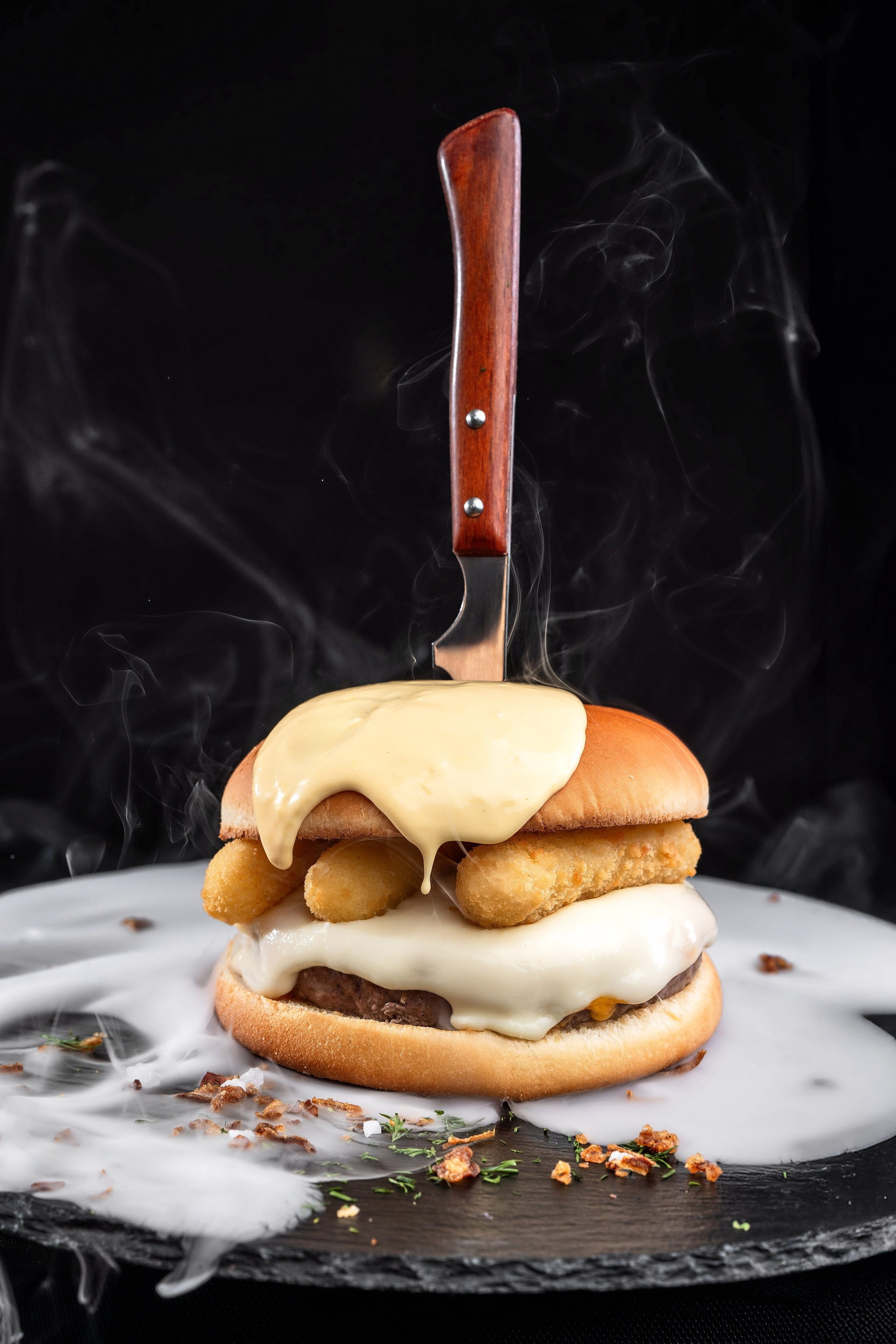 Фуд съемка бургеров. Фотограф Сочи