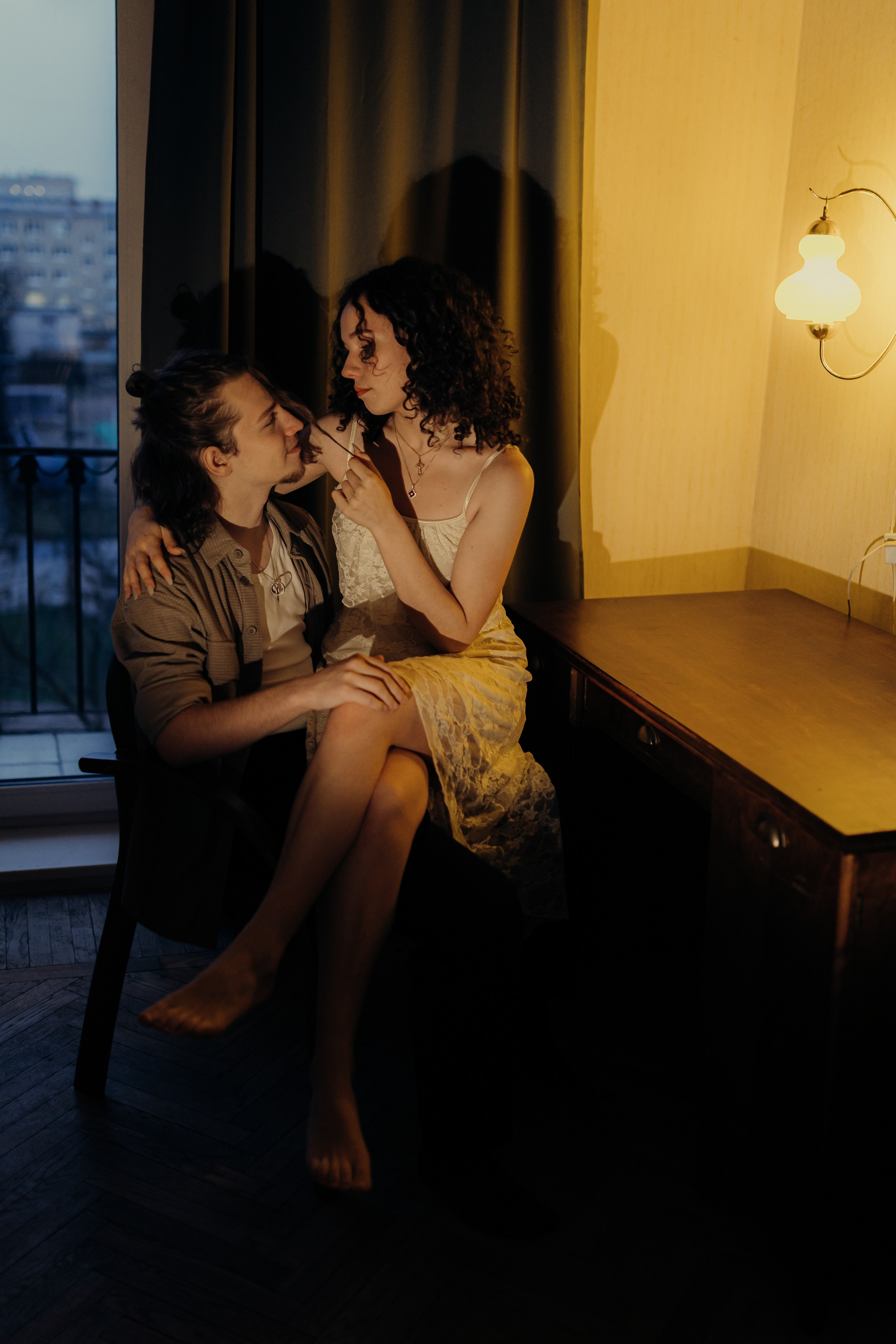 LoveStory домашняя. Фотограф Санкт-Петербург Князева Елизавета