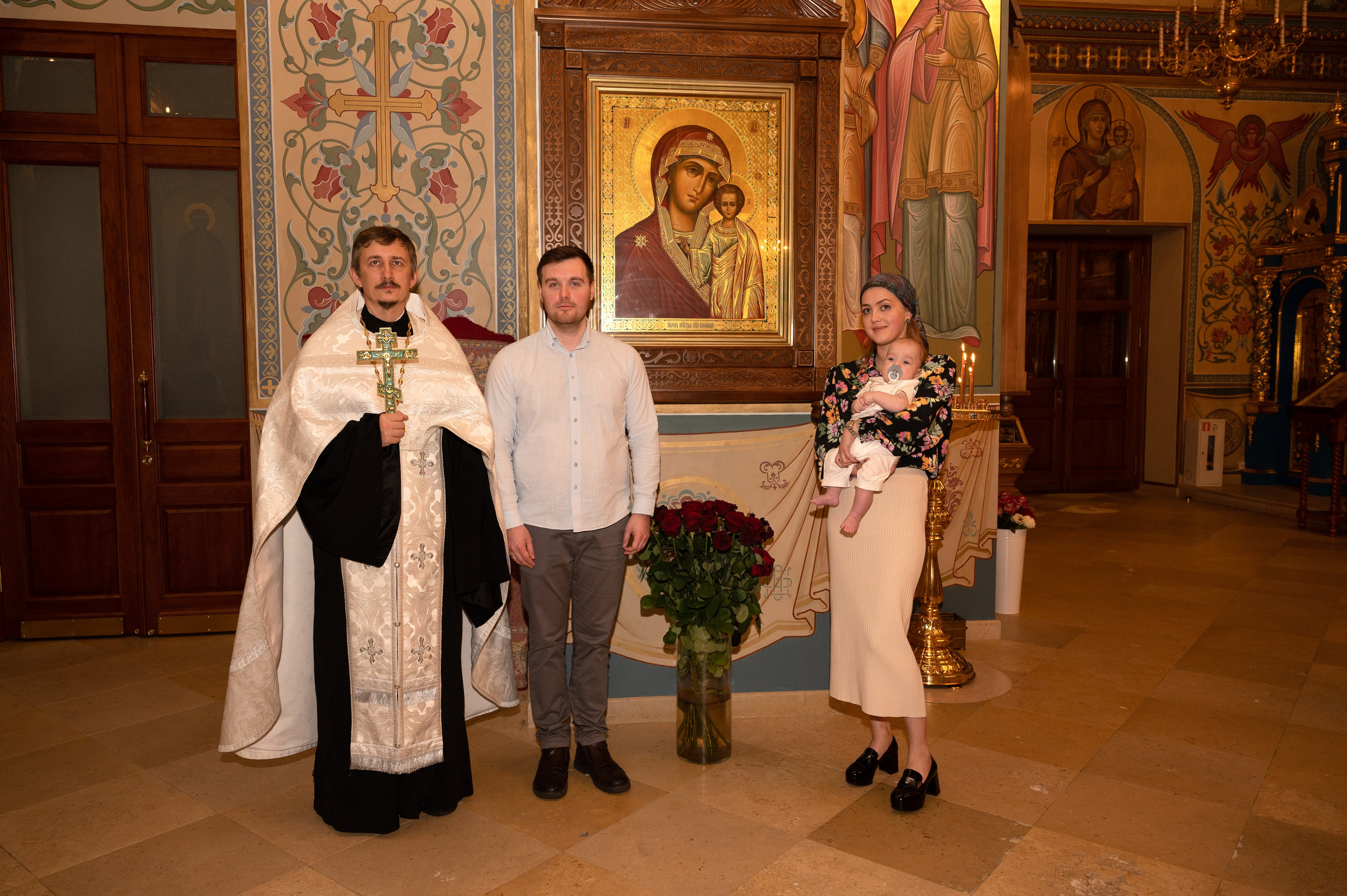 Таинство крещения. Свадебный видеограф в Москве Никонова Анна