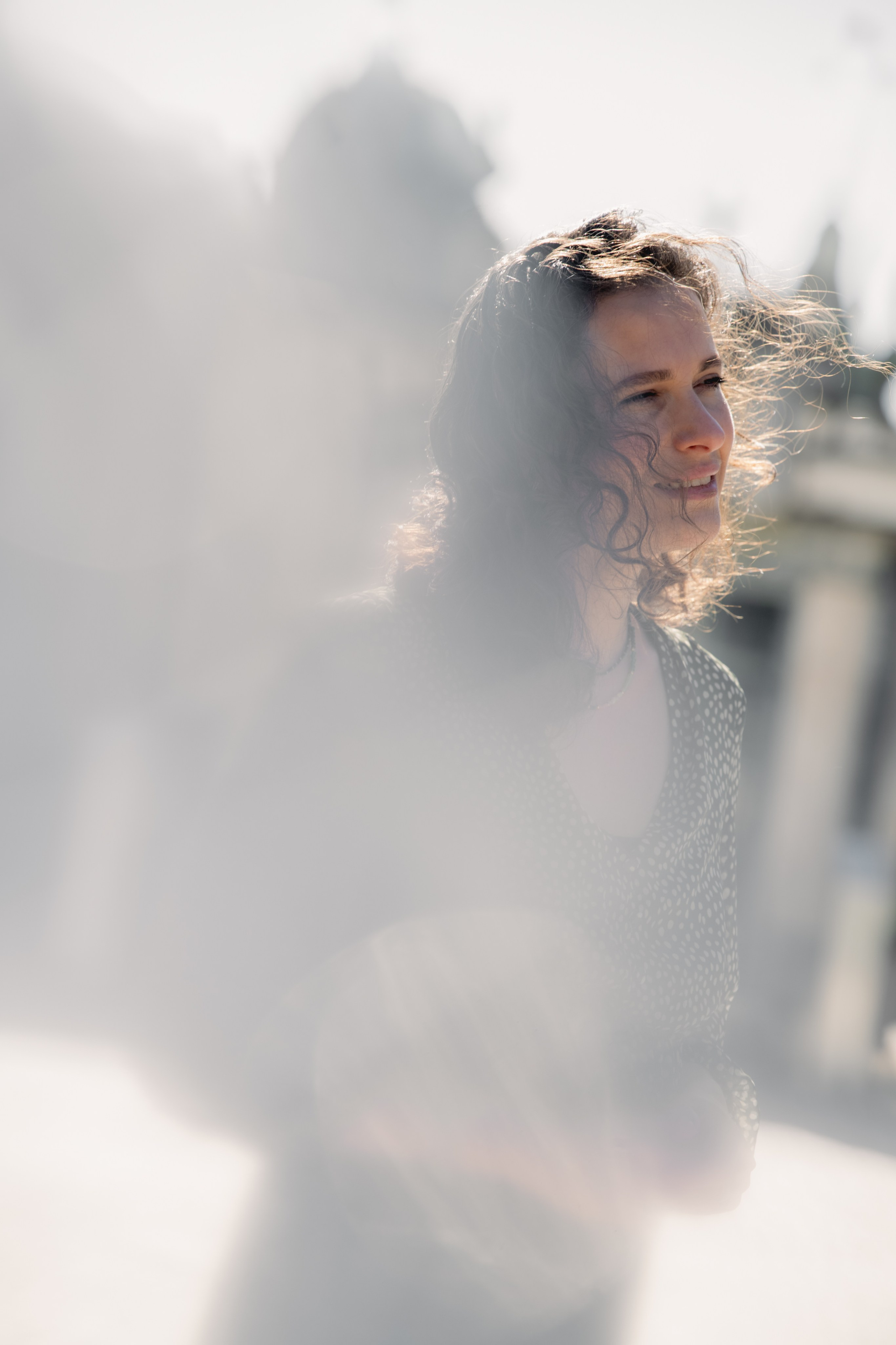 MARIA with Magnolias. Anastasiia Antoniuk portrait, family and couple photographer, Portugal