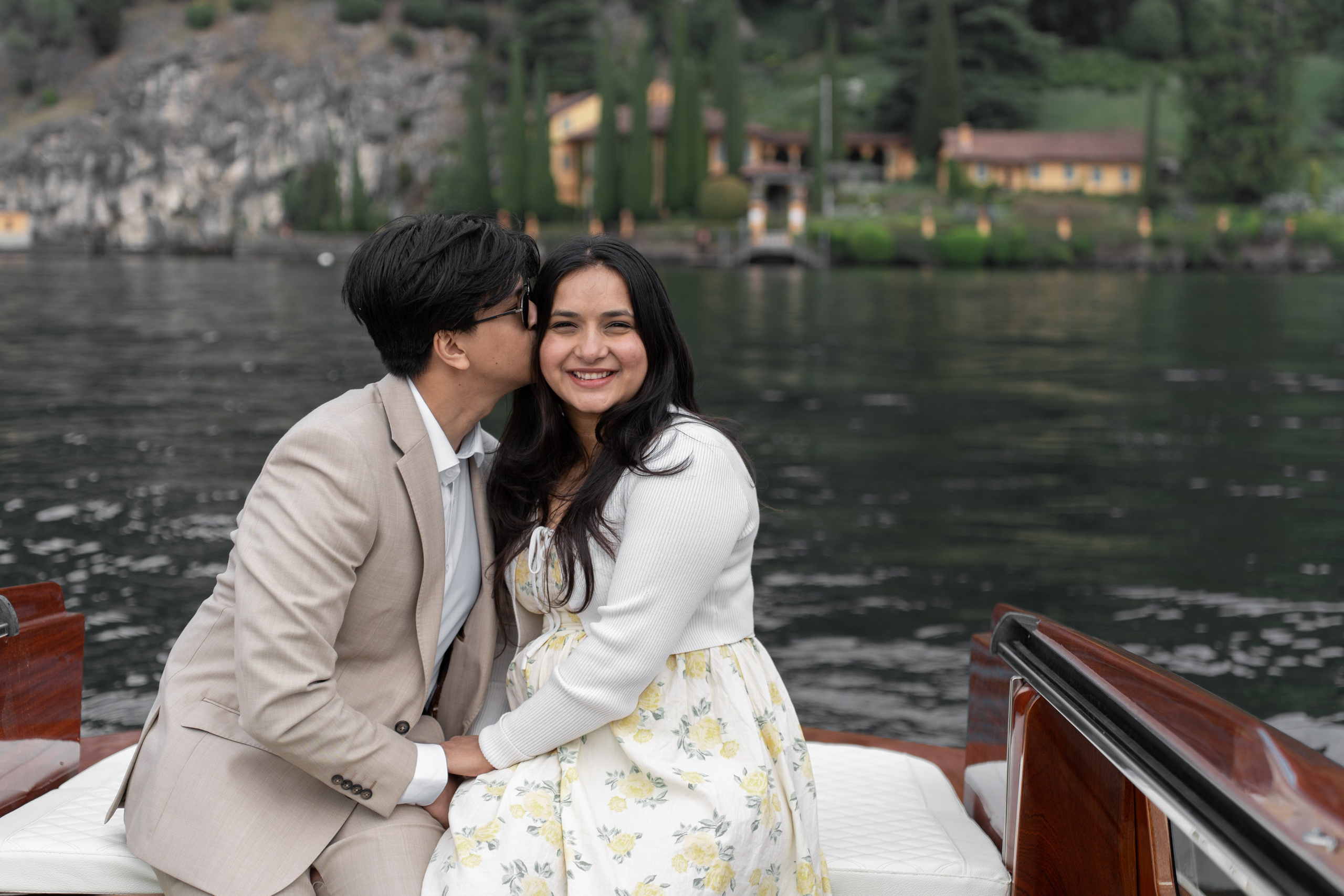 Addy & Fiance. Maria Anistratova | Destination Photographer, Videographer & Drone Pilot — Lake Como