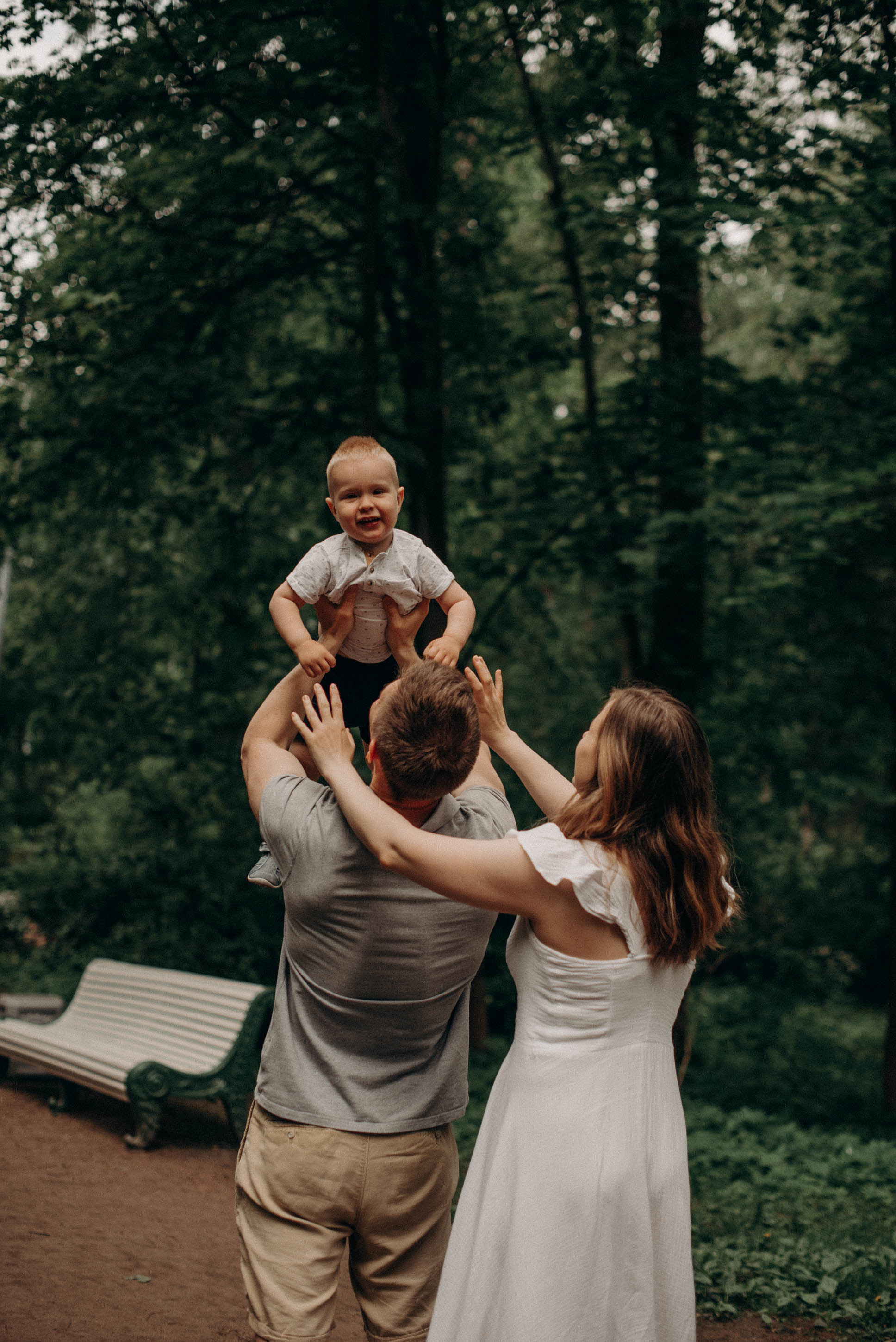 ЦПКО-Полина, Михаил и Максим. Куксенко Елена — Семейный фотограф Санкт-Петербург
