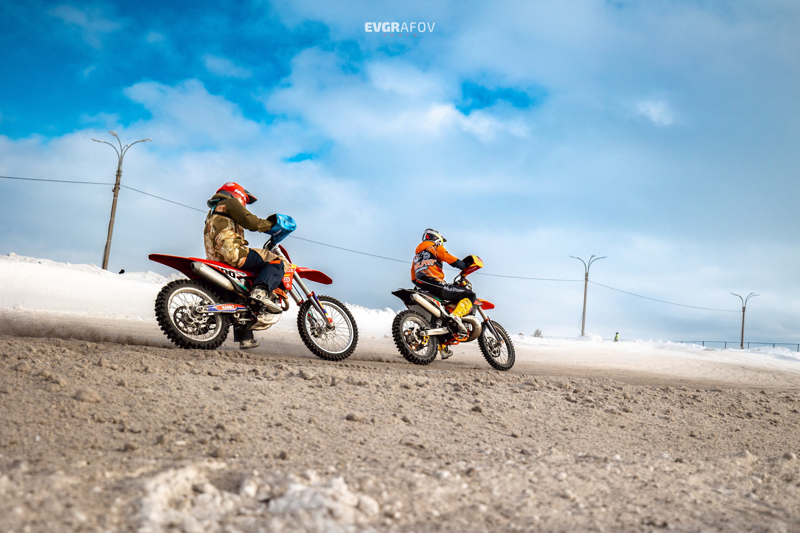 Открытый кубок Республики Татарстан по мотокроссу 3 этап. 4 февраля 2024 г. Фотограф Евграфов Александр