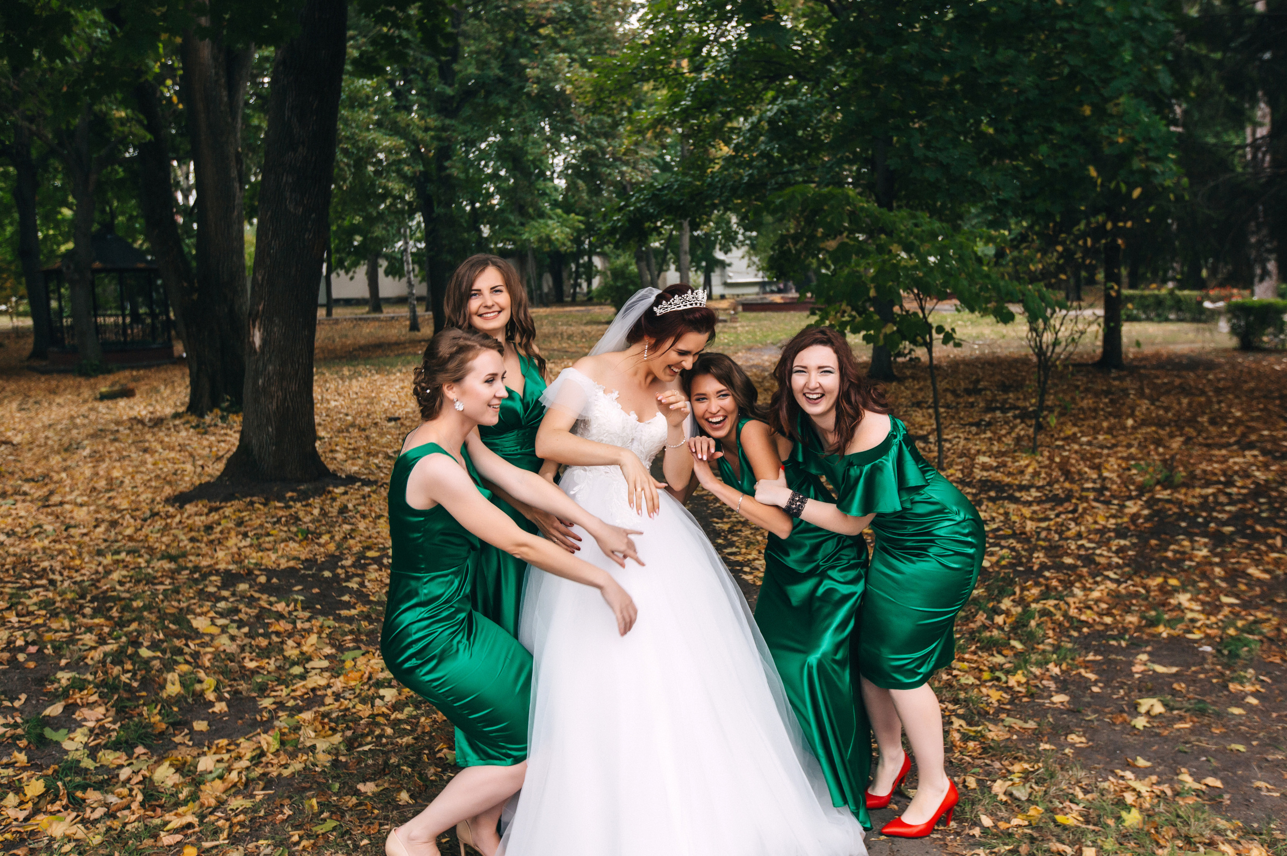 Свадебная фотосессия осенью в Тамбове. Свадебный и семейный фотограф в Тамбове Сергей Григорьев