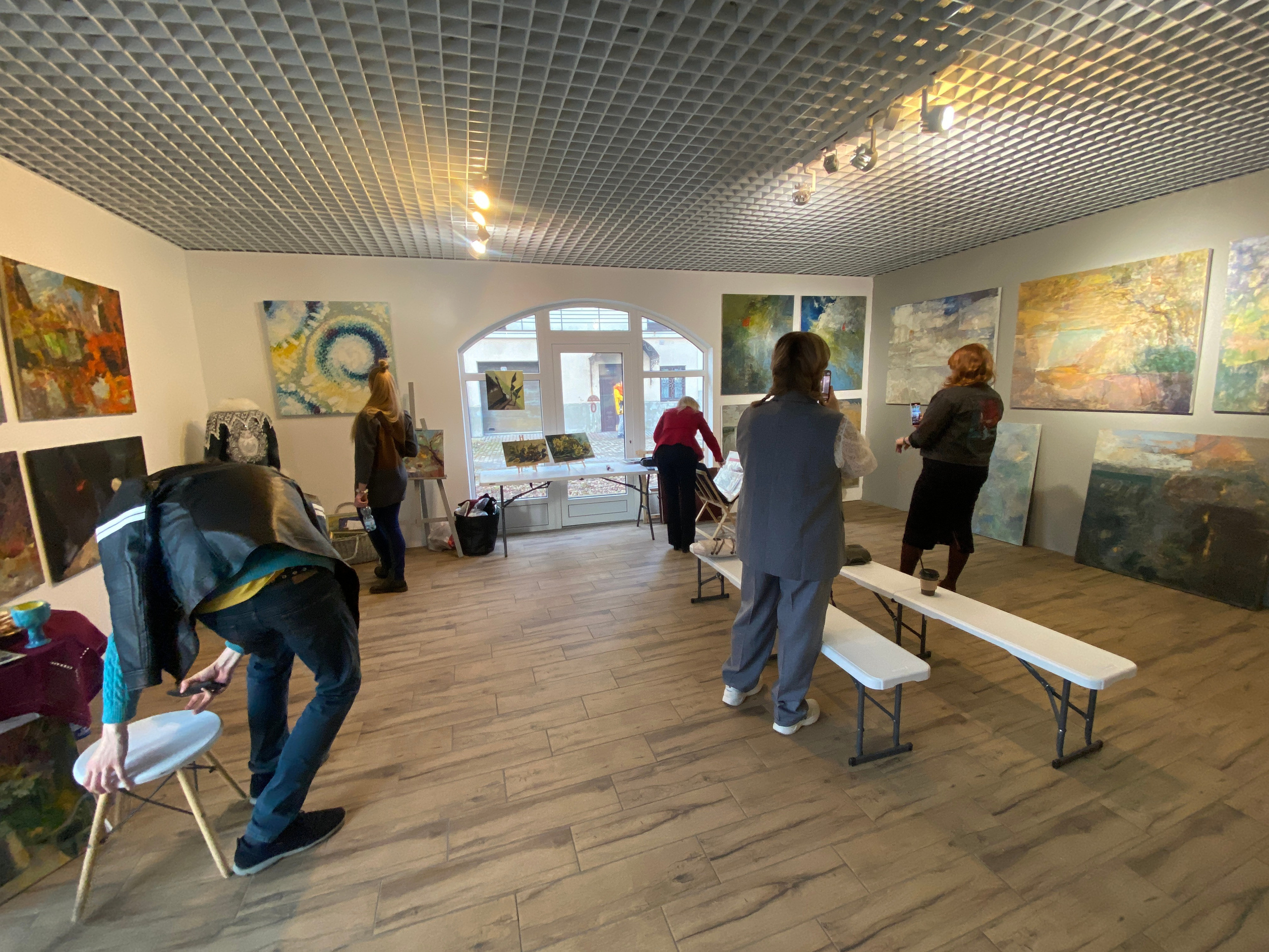 Персональная выставка в г. Звенигород. Живописец Ирина Пинская