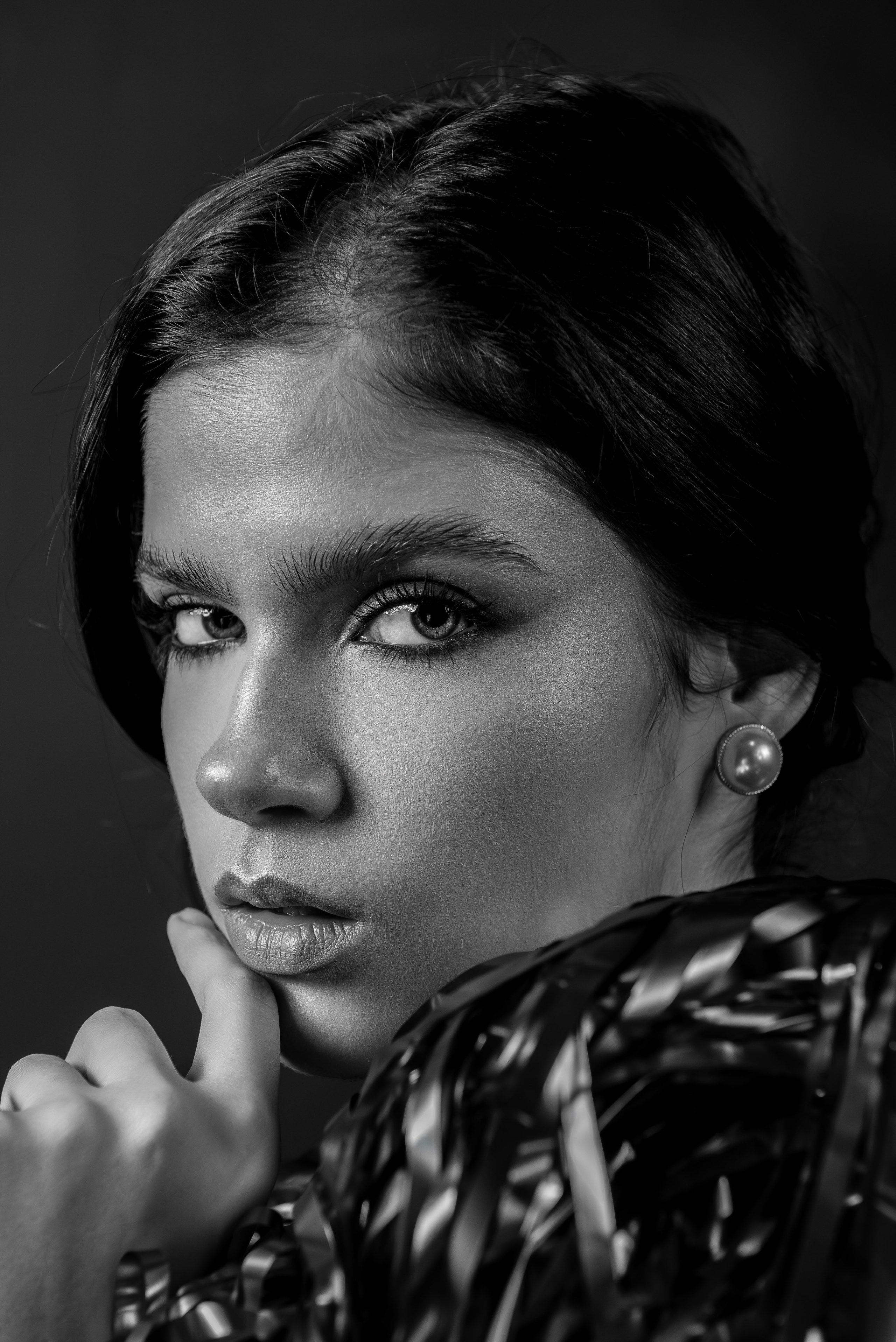 Фотосъемка женского студийного портрета в Воронеже