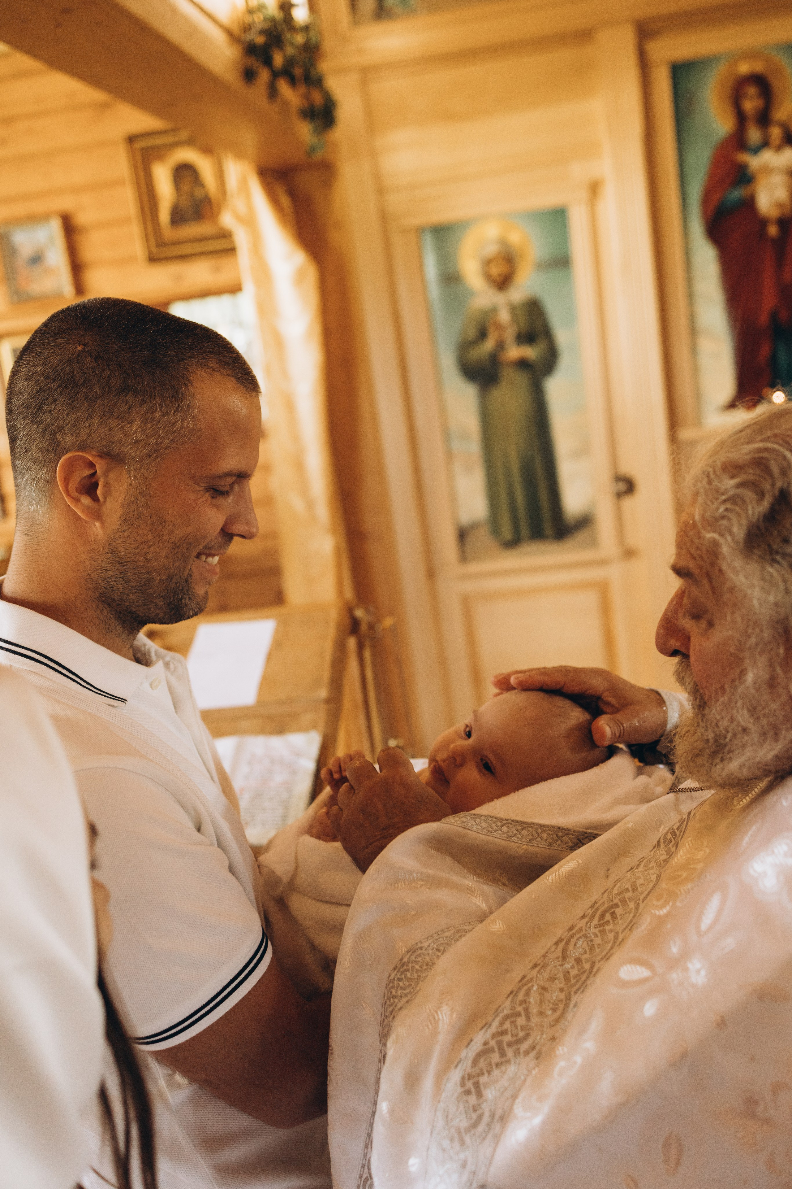 Крещение Егора. Семейный фотограф в Москве Виктория Ястребинская