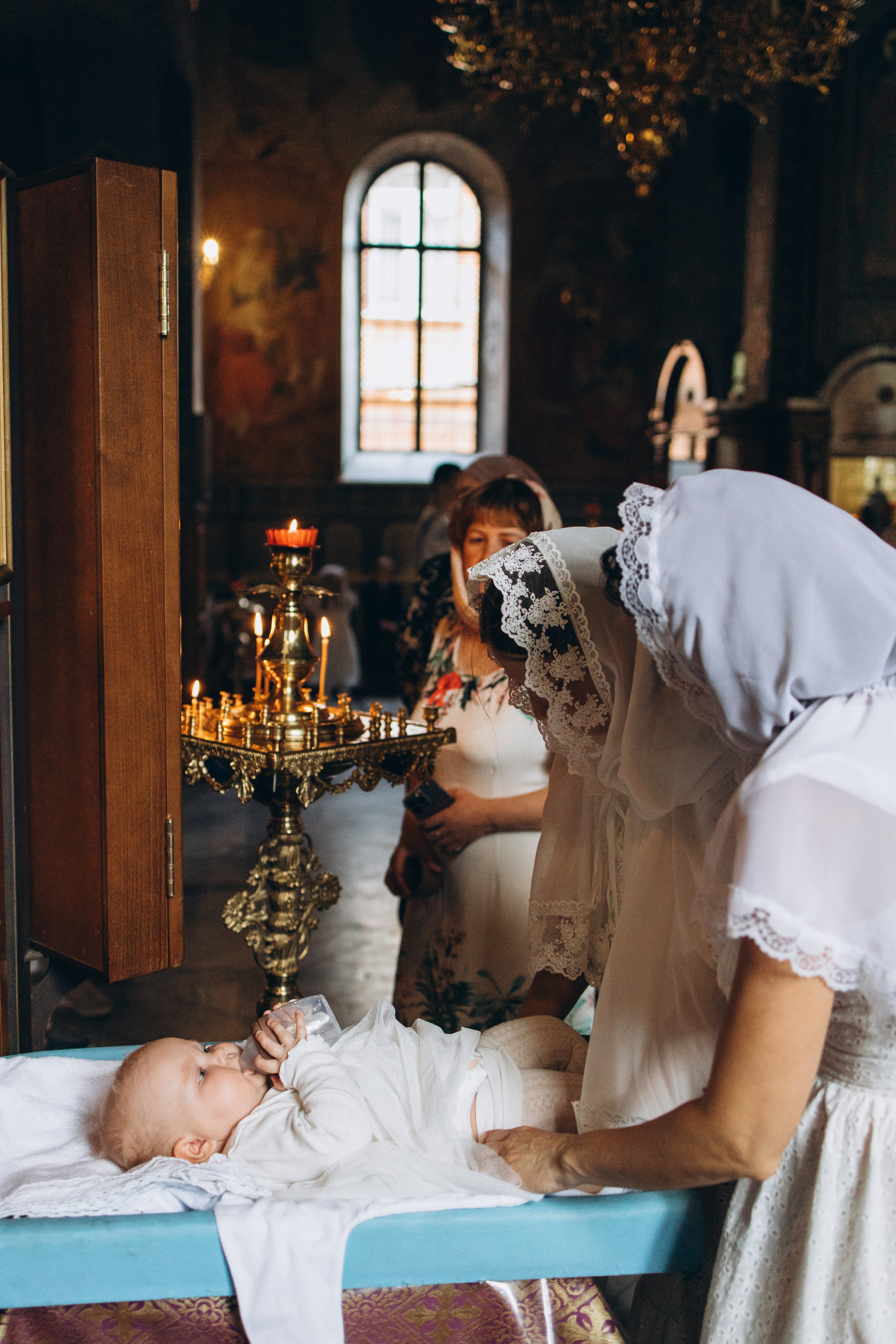 Таинство Крещения Софии. Свято-Ильинский храм Краснодар. Семейный фотограф Наталия Демченко, Краснодар