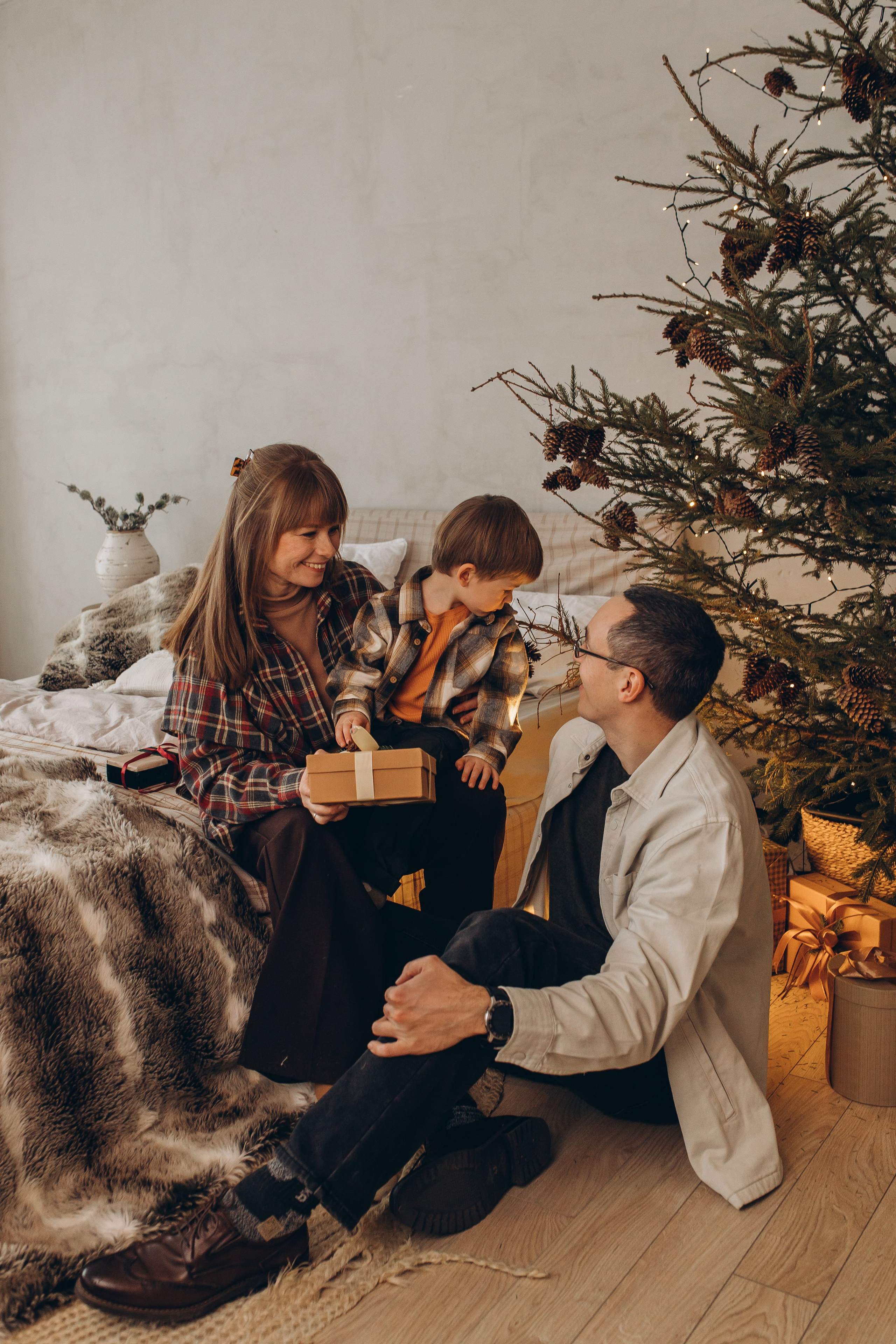 Новогодние фотографии. Семейный фотограф Маруся Самылкина в Санкт-Петербурге