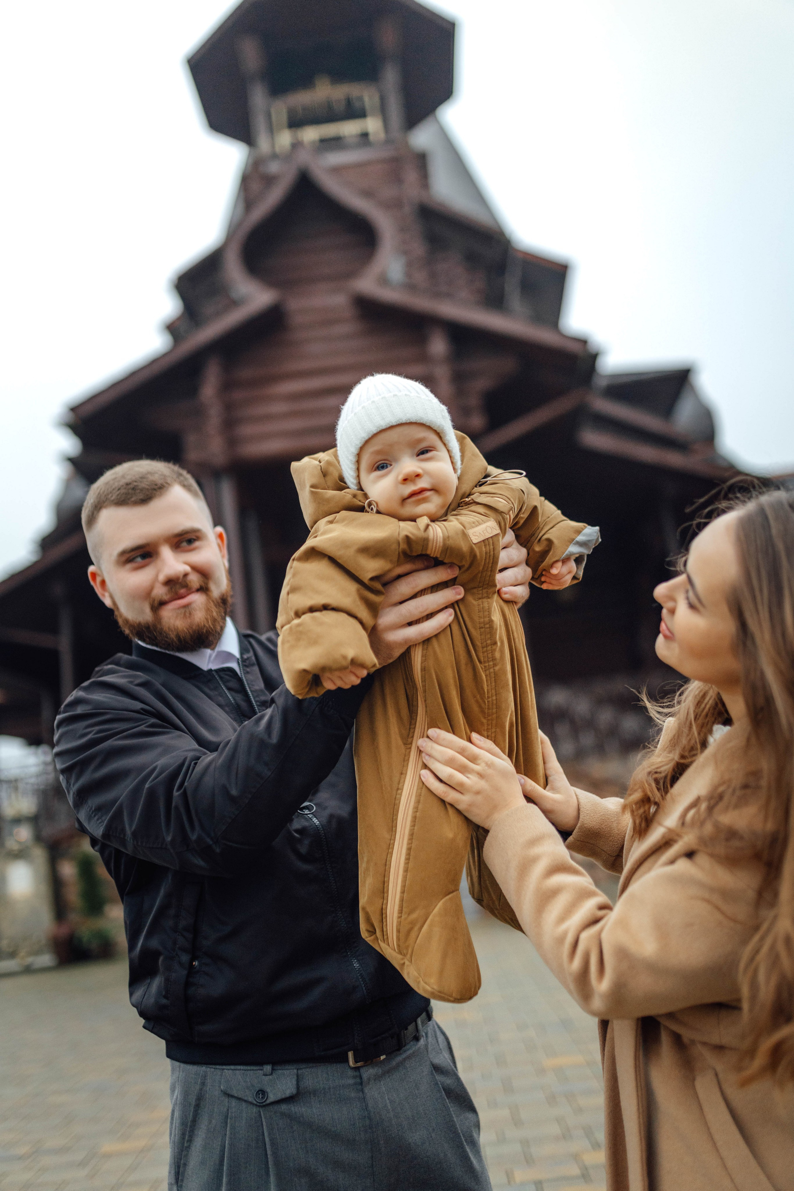 Крещение Демида, храм Святой Троицы, декабрь 2025