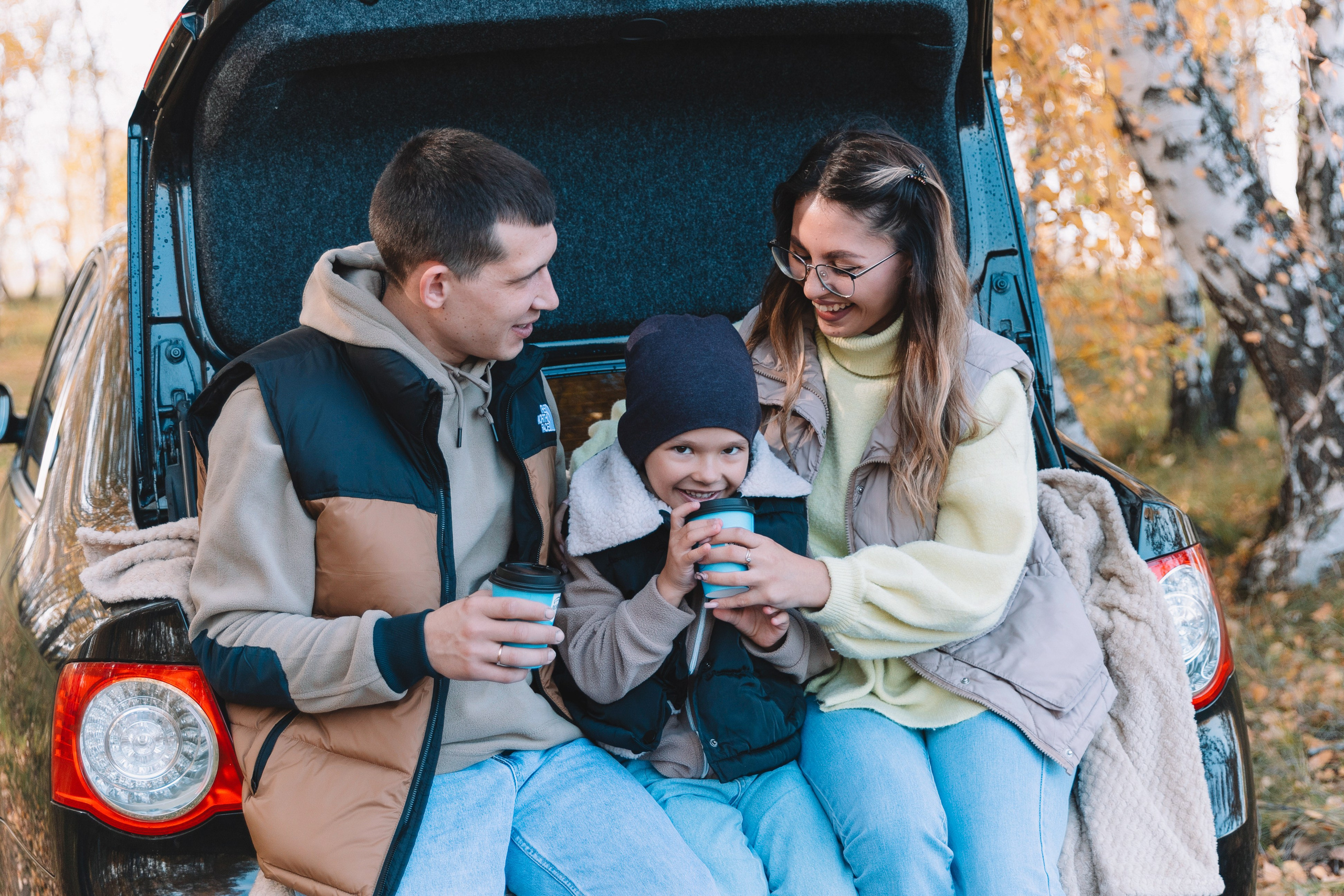 Пикник осенью. Семейный и свадебный фотограф в Южноуральске Екатерина Столярова